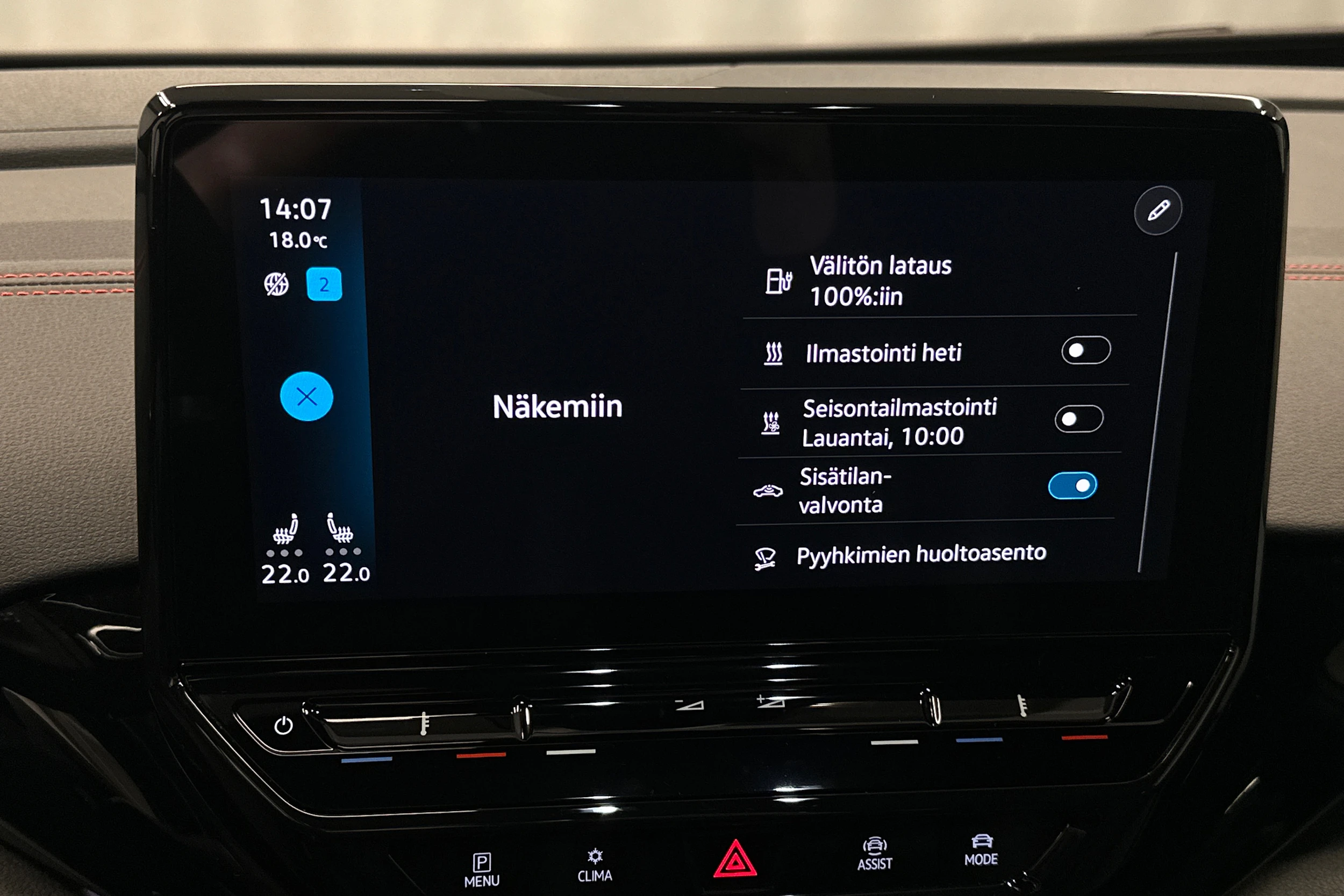 valkoinen Volkswagen ID.4 2023 kuva 36.