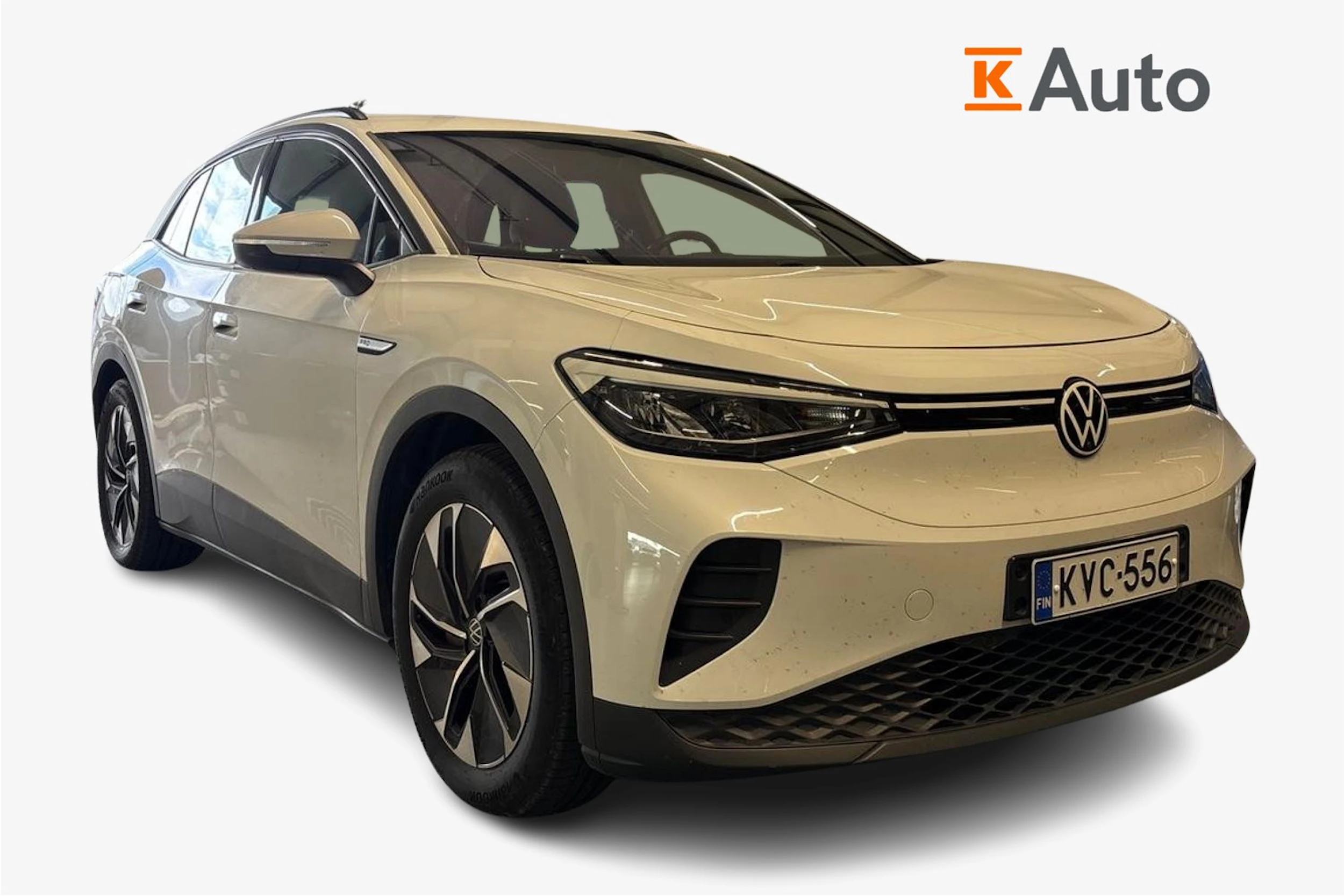 valkoinen Volkswagen ID.4 2023 kuva 1.
