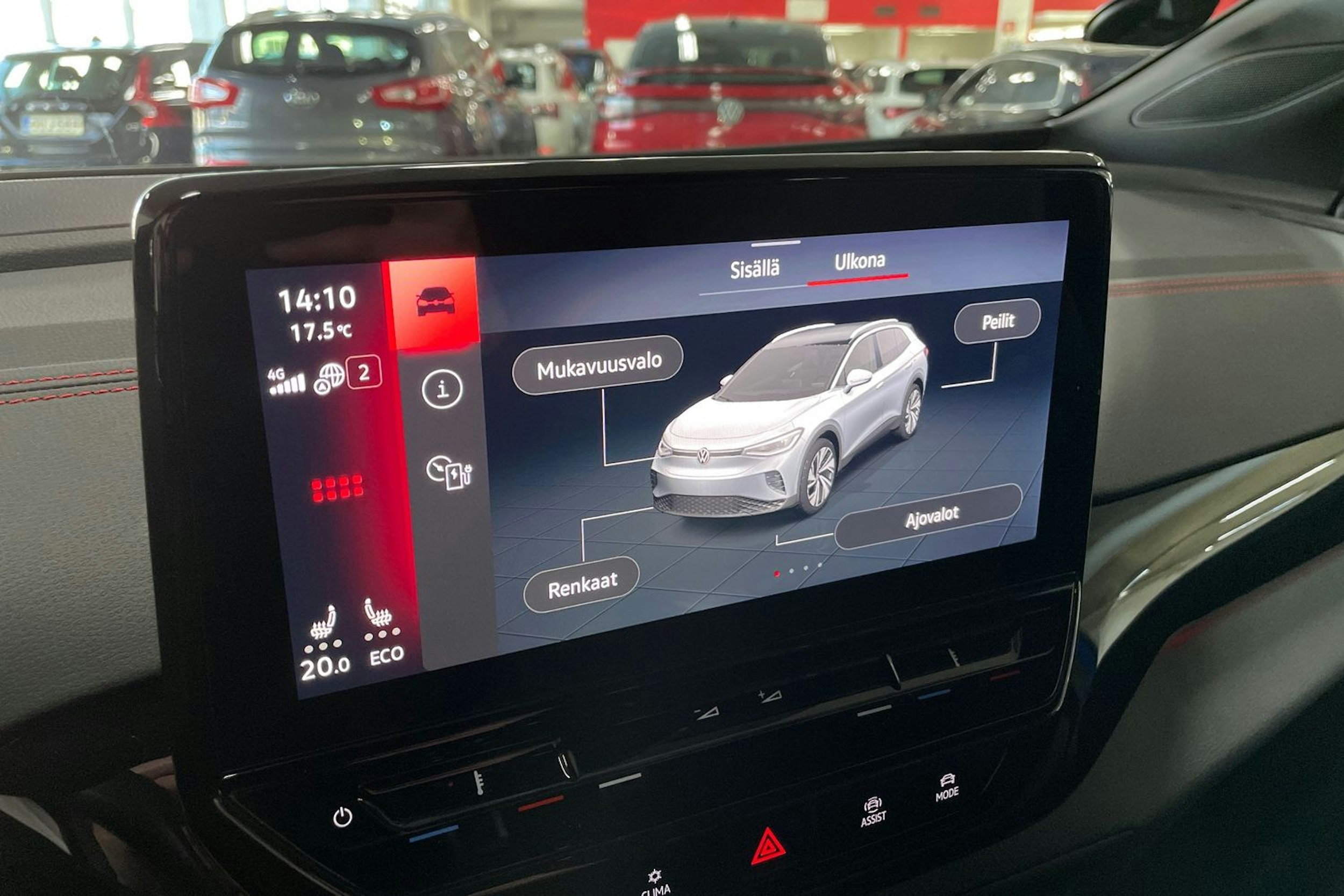 Sininen Volkswagen ID.4 2024 kuva 27.