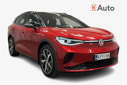 punainen Volkswagen ID.4 2023 kuva 1.