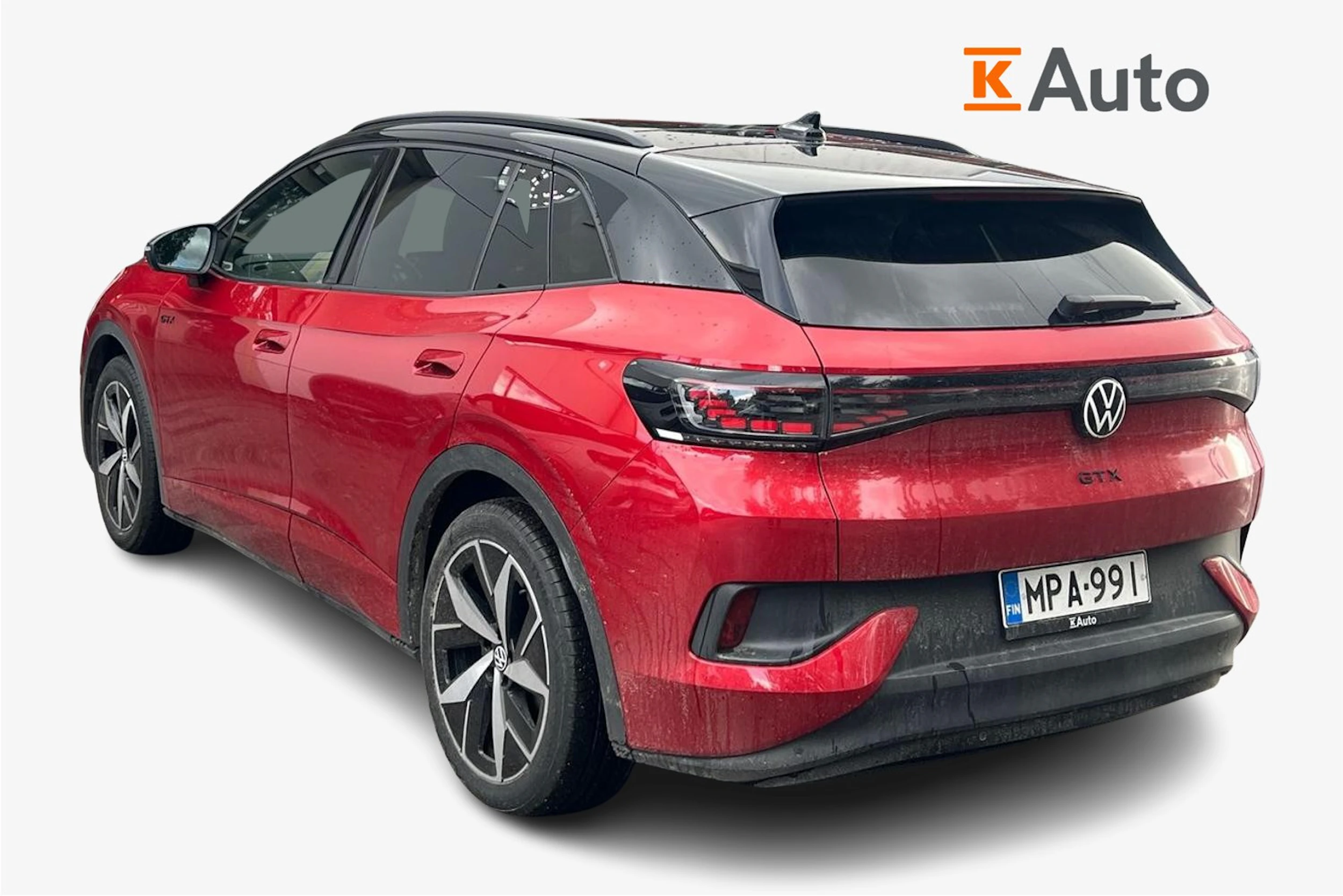 punainen Volkswagen ID.4 2023 kuva 2.
