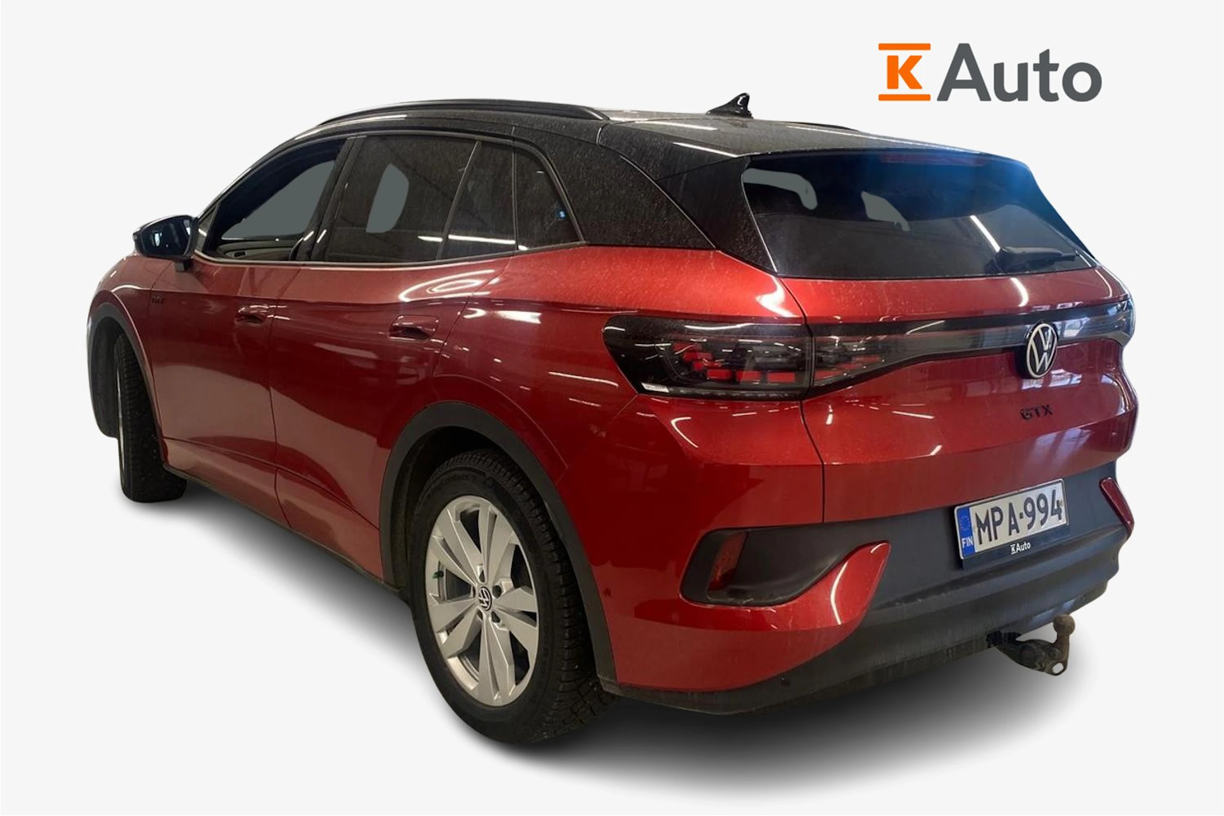 punainen Volkswagen ID.4 2023 kuva 2.