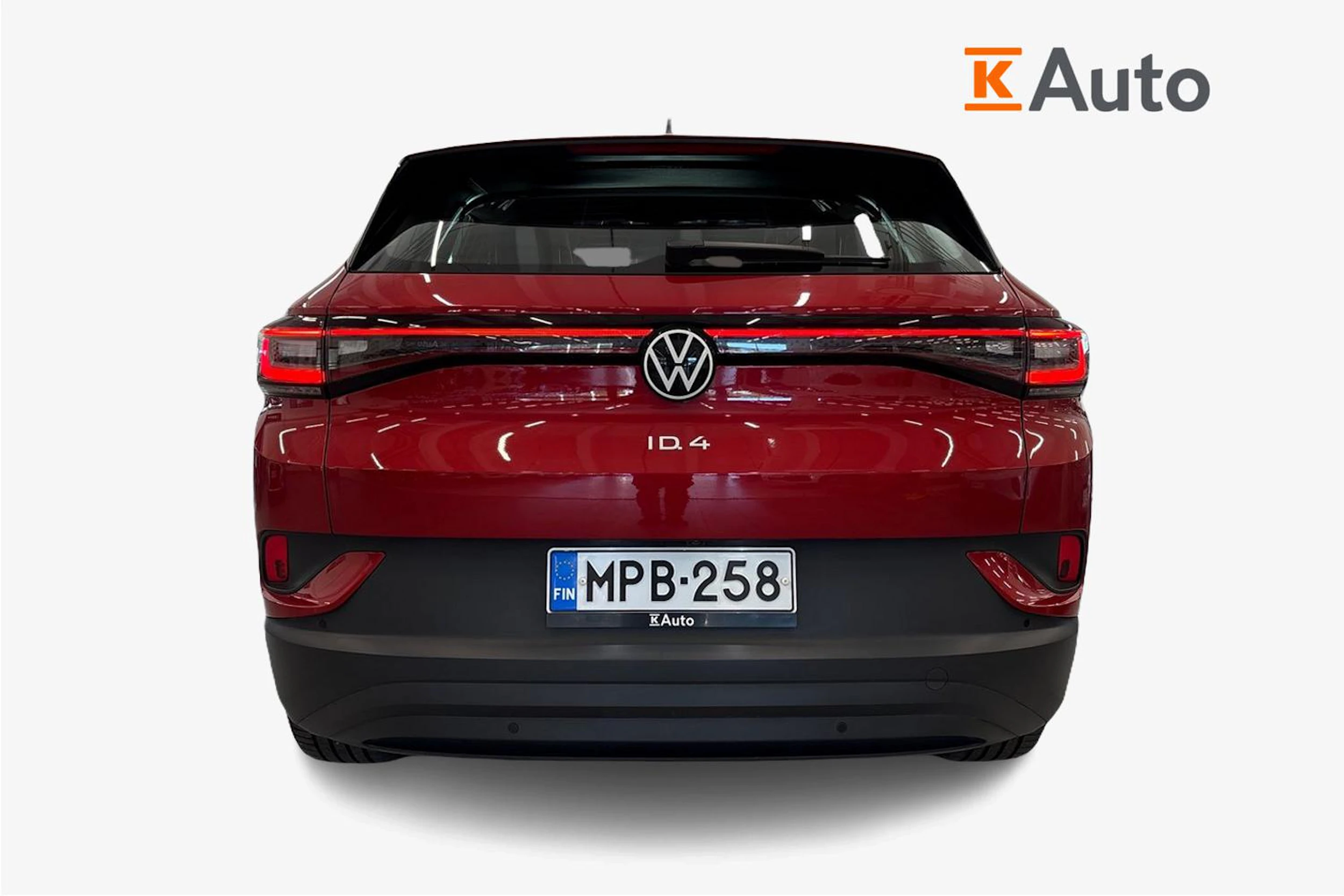 punainen Volkswagen ID.4 2023 kuva 3.