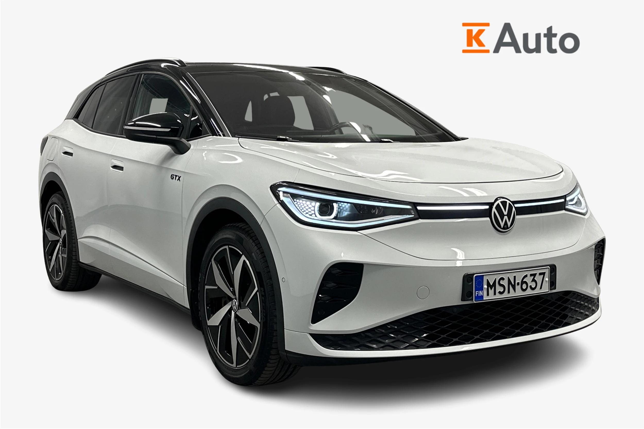 valkoinen Volkswagen ID.4 2023 kuva 1.
