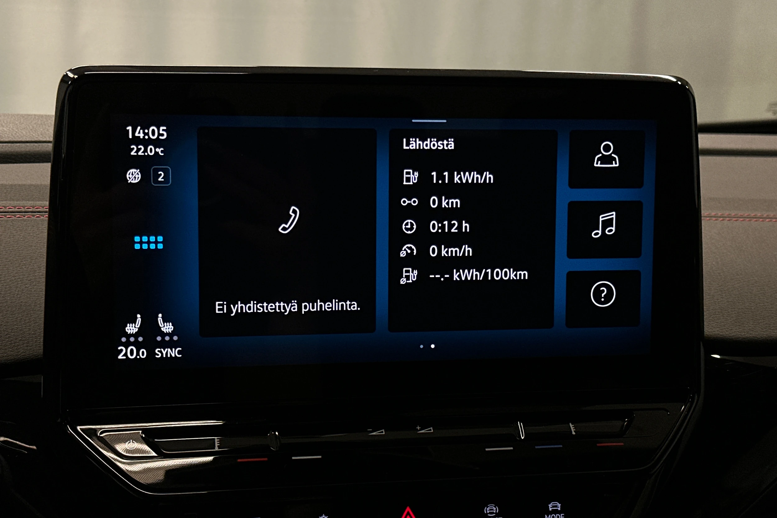 valkoinen Volkswagen ID.4 2023 kuva 17.