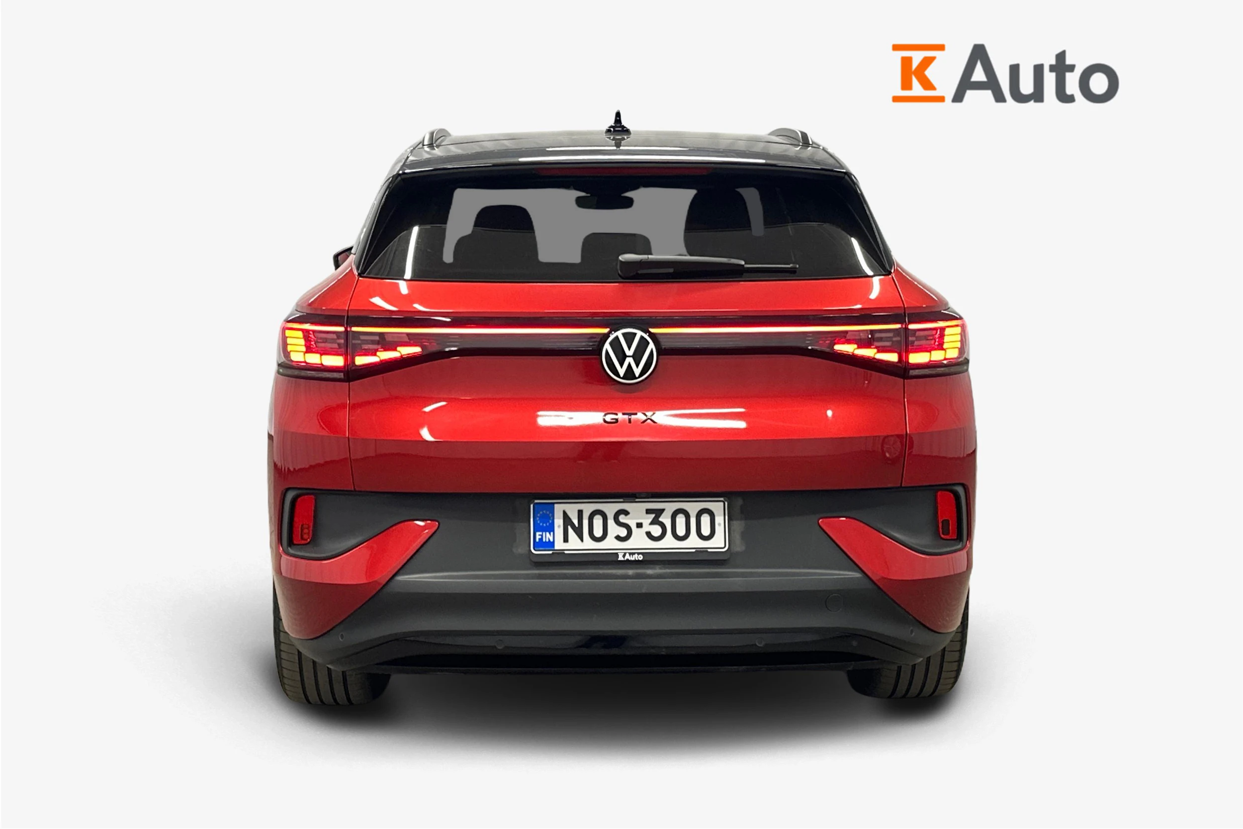 punainen Volkswagen ID.4 2023 kuva 3.