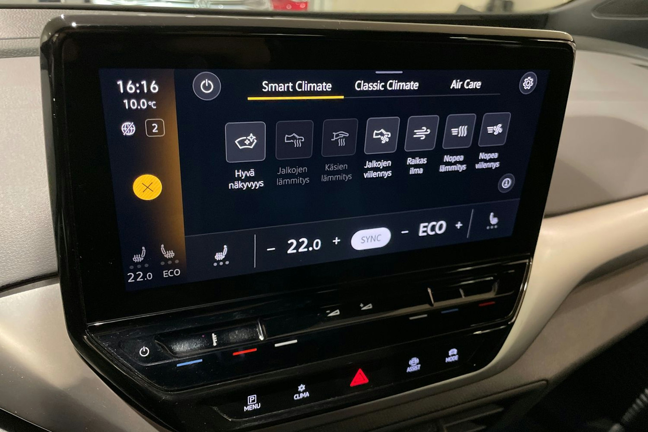 sininen Volkswagen ID.4 2023 kuva 19.