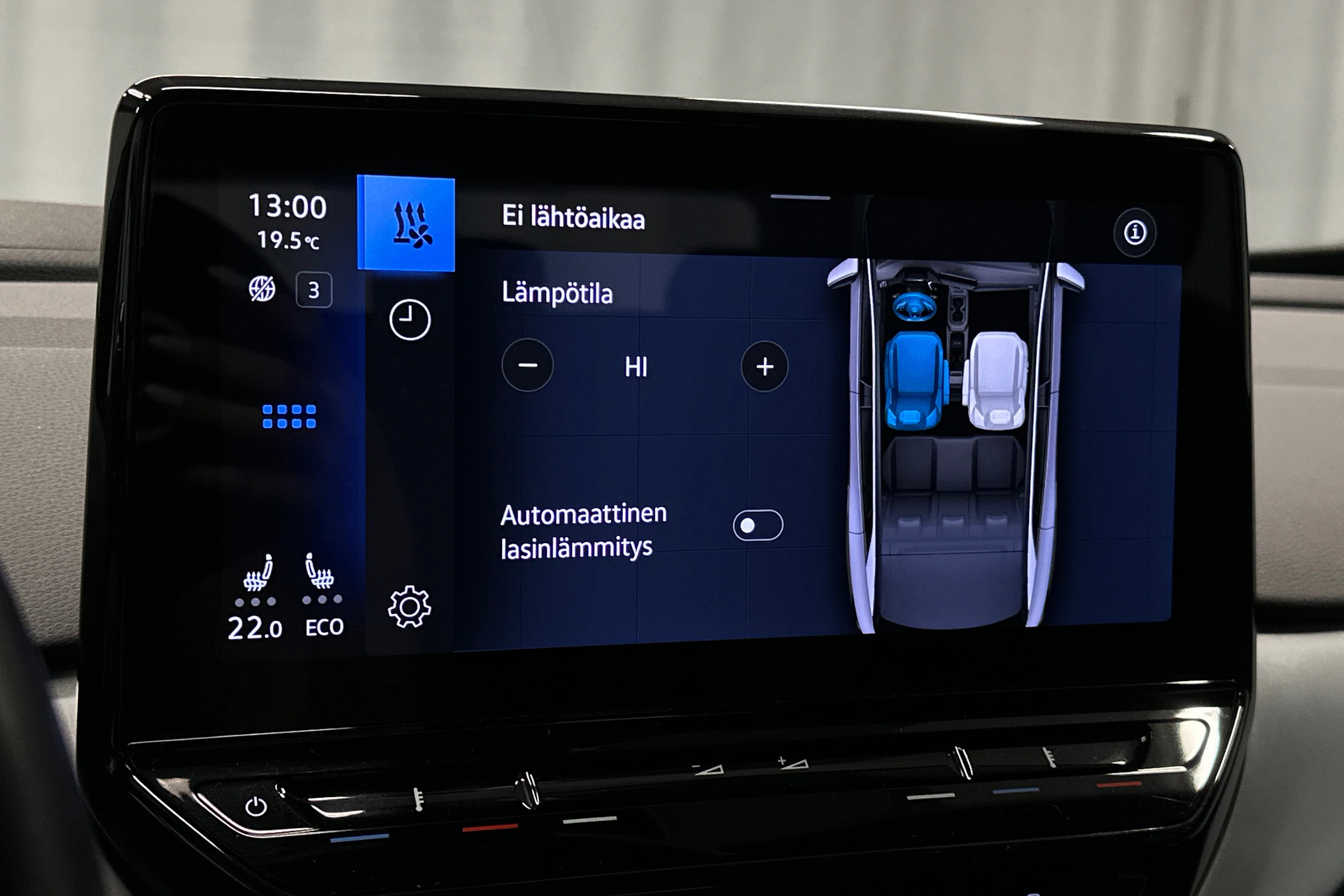 sininen Volkswagen ID.4 2023 kuva 27.