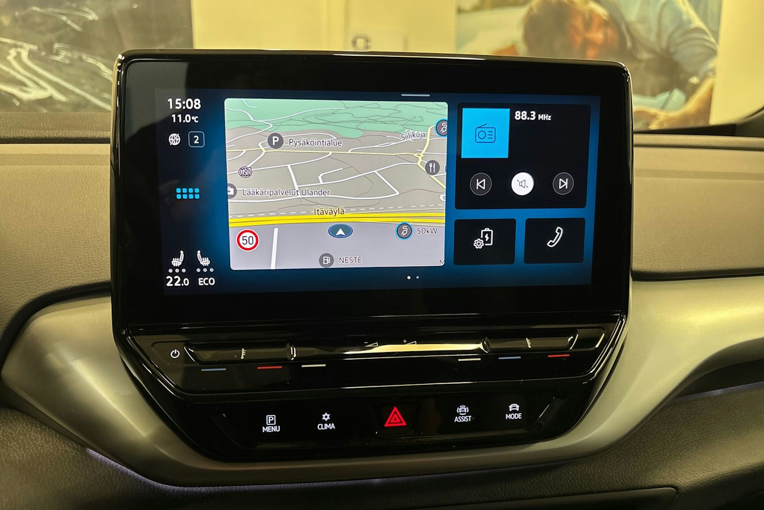 sininen Volkswagen ID.4 2023 kuva 18.