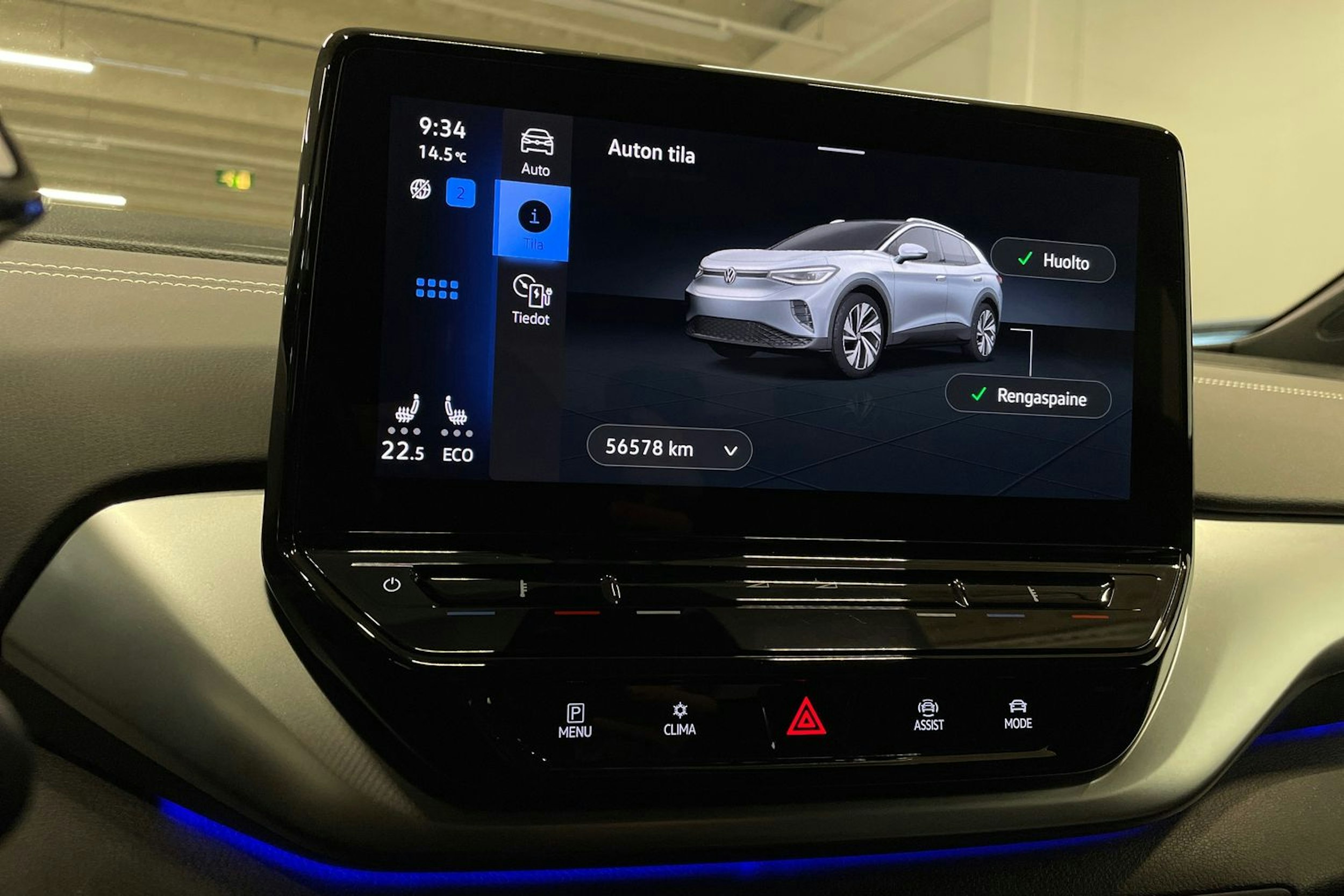 Musta Volkswagen ID.4 2023 kuva 22.