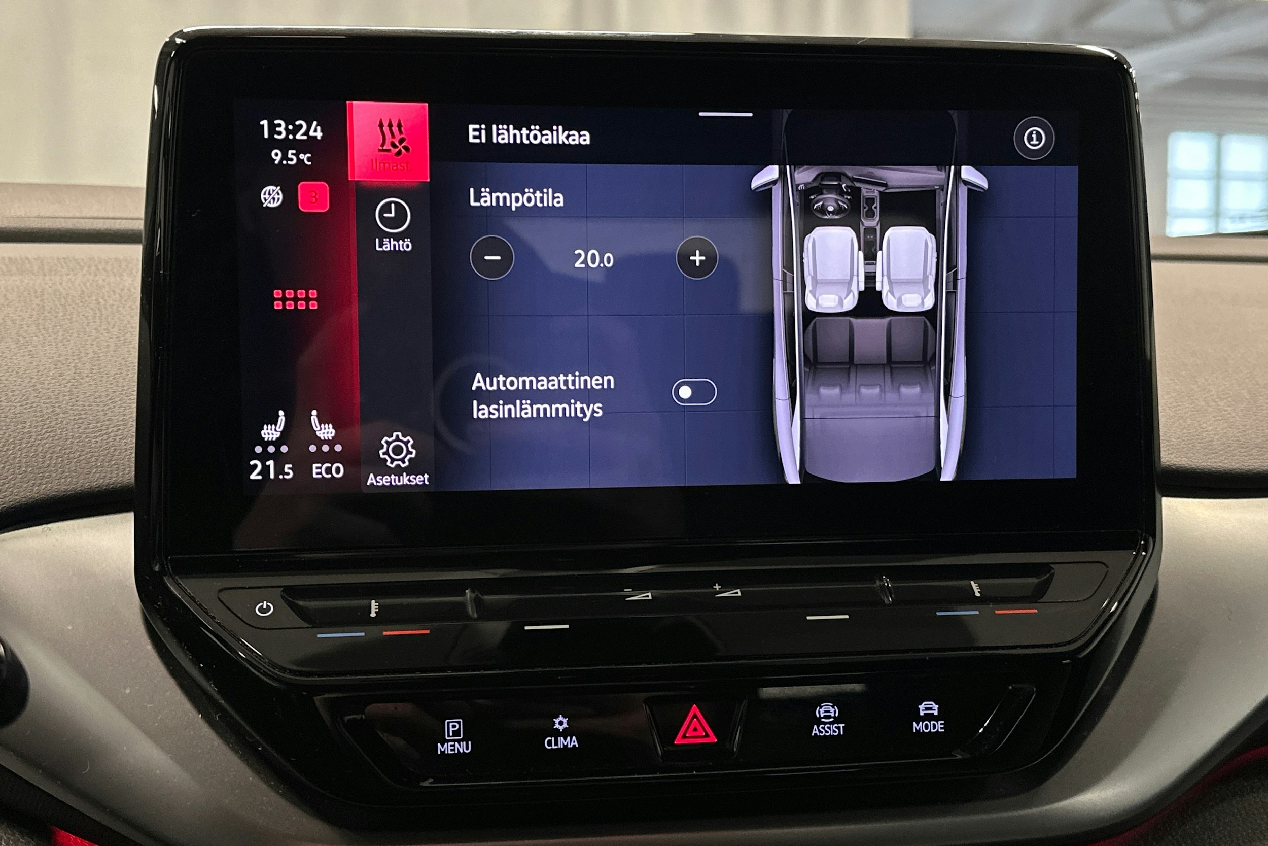 sininen Volkswagen ID.4 2023 kuva 25.