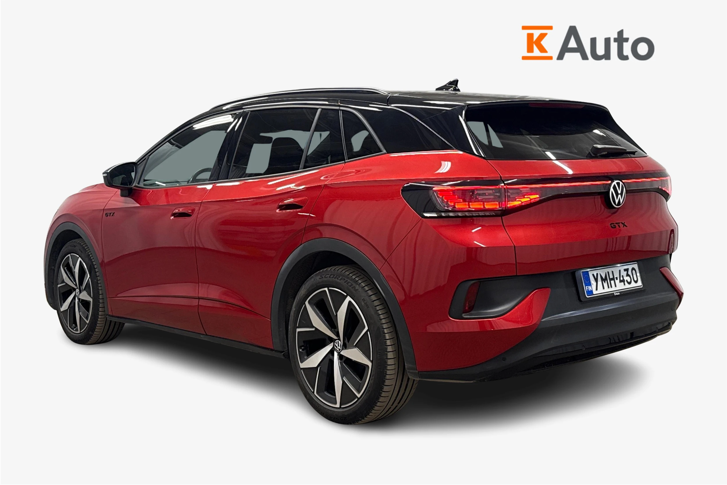 punainen Volkswagen ID.4 2023 kuva 2.
