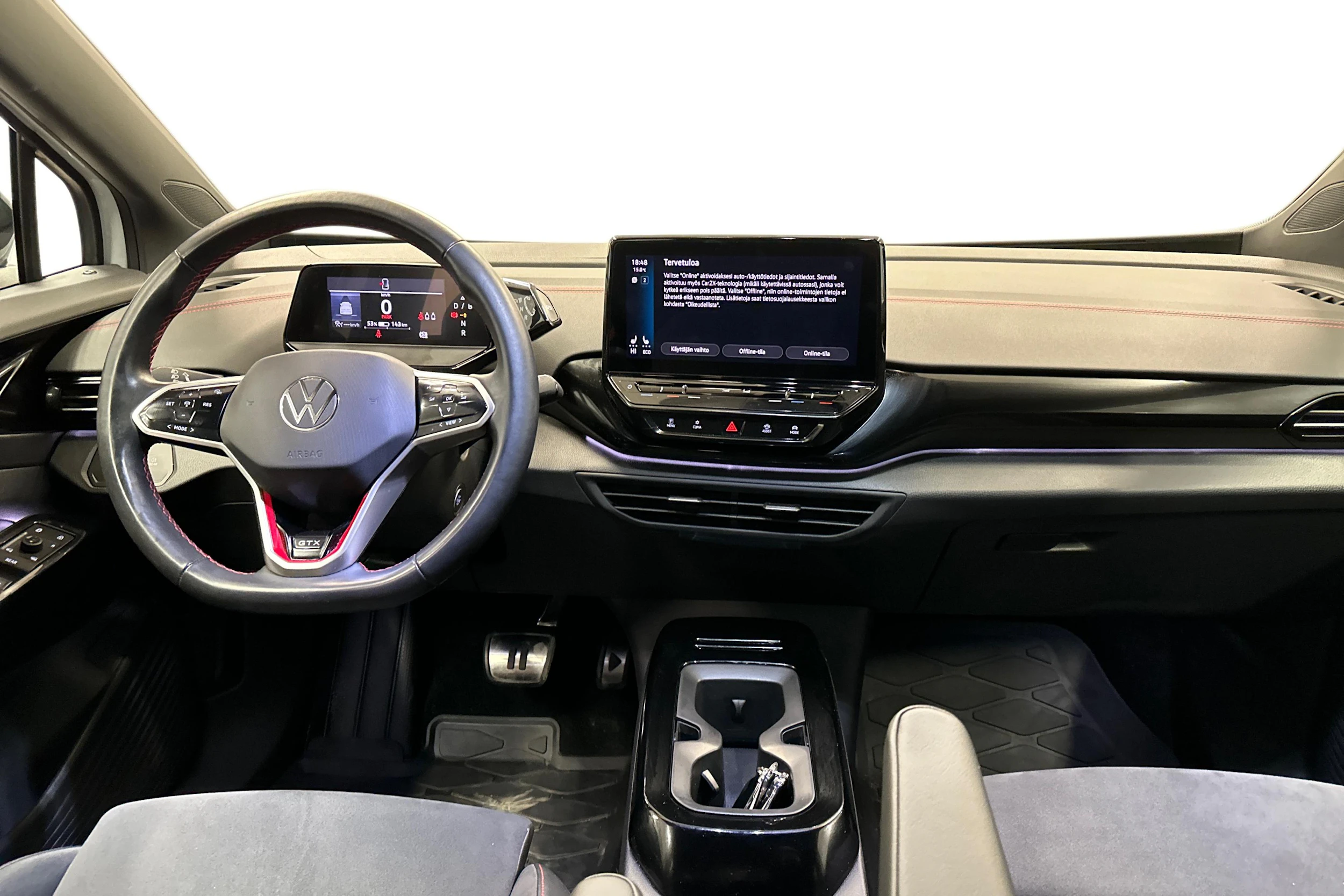 valkoinen Volkswagen ID.4 2023 kuva 9.