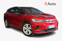 punainen Volkswagen ID.4 2023 kuva 1.
