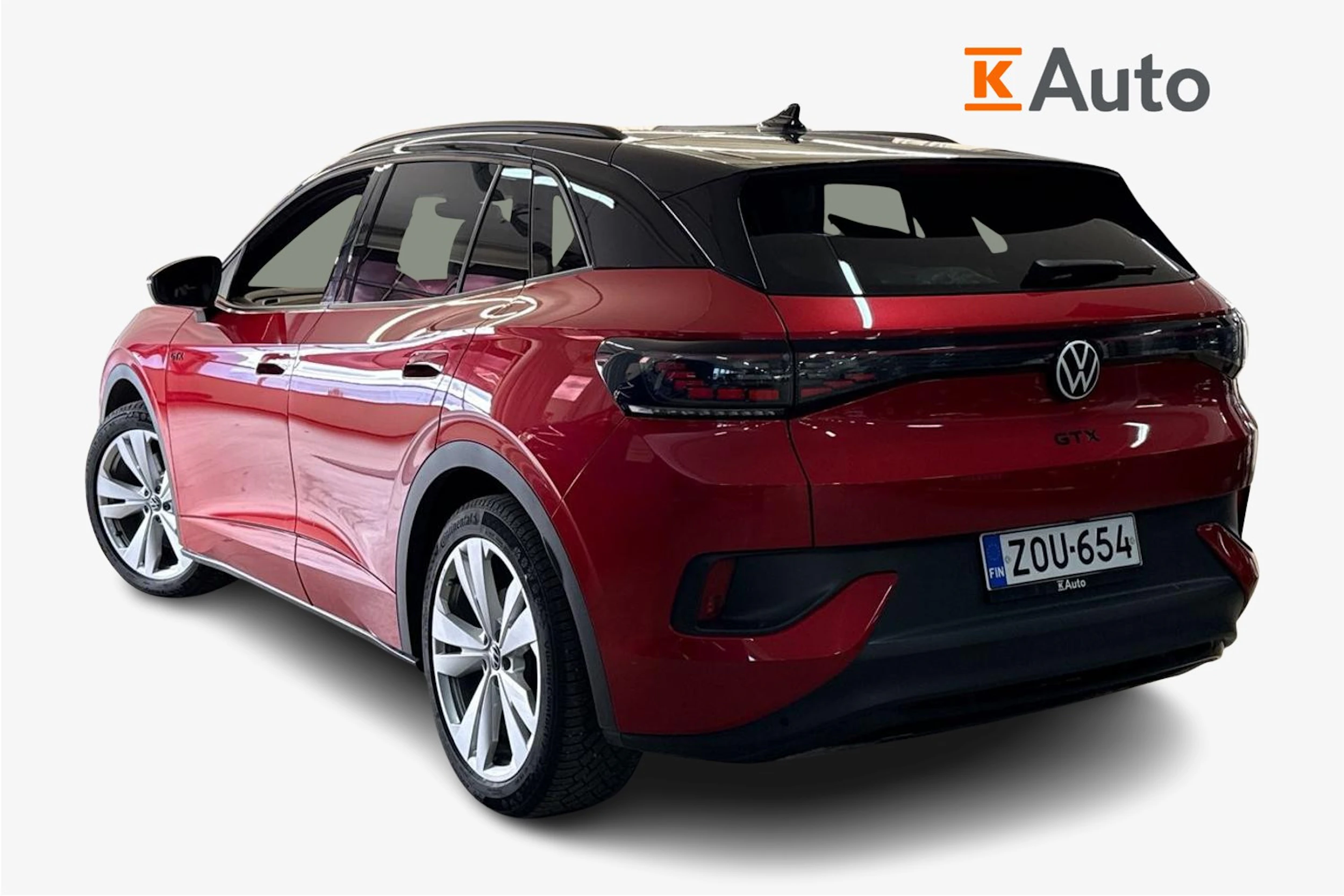 punainen Volkswagen ID.4 2023 kuva 2.