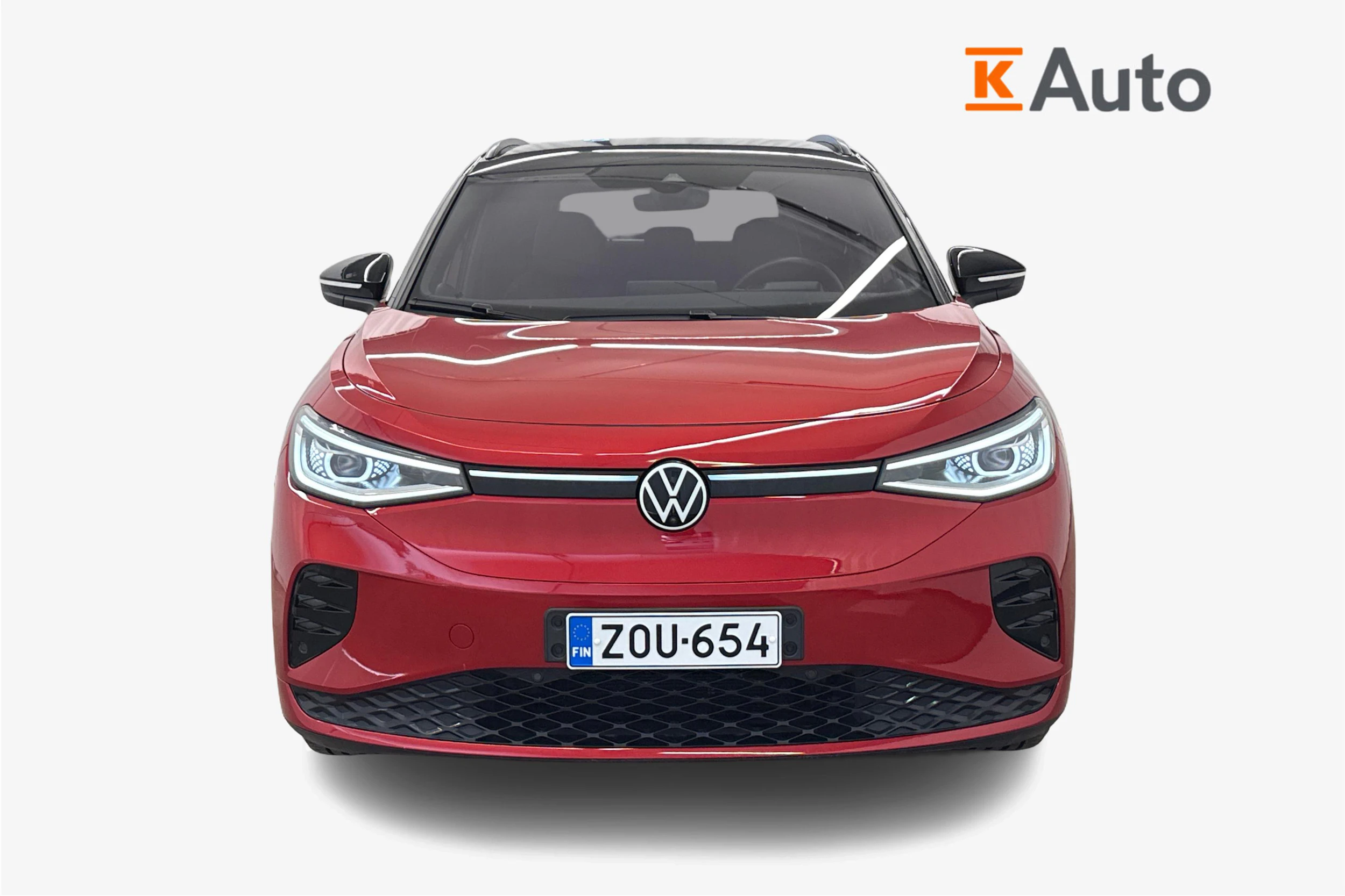 punainen Volkswagen ID.4 2023 kuva 5.