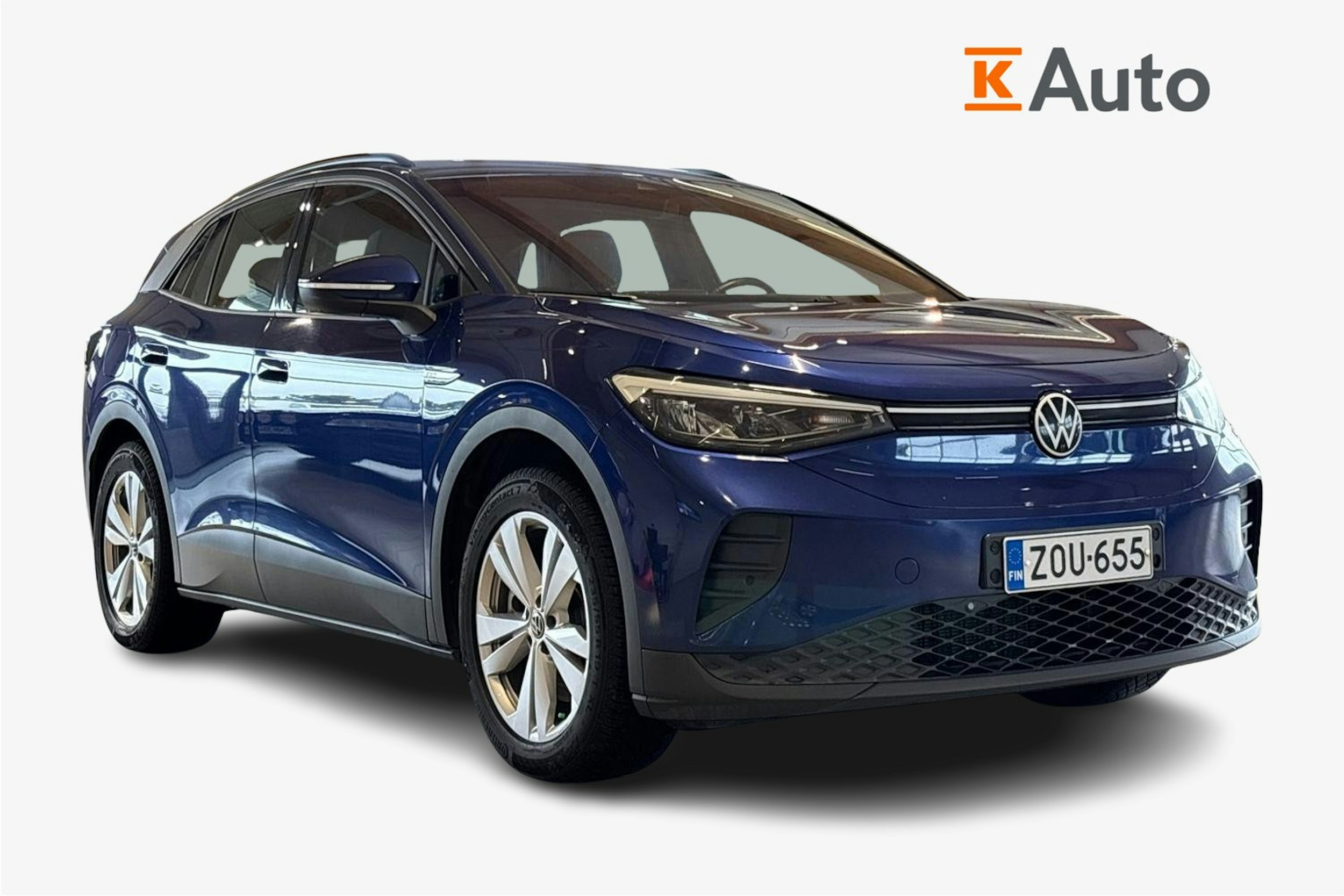 Sininen Volkswagen ID.4 2023 kuva 1.