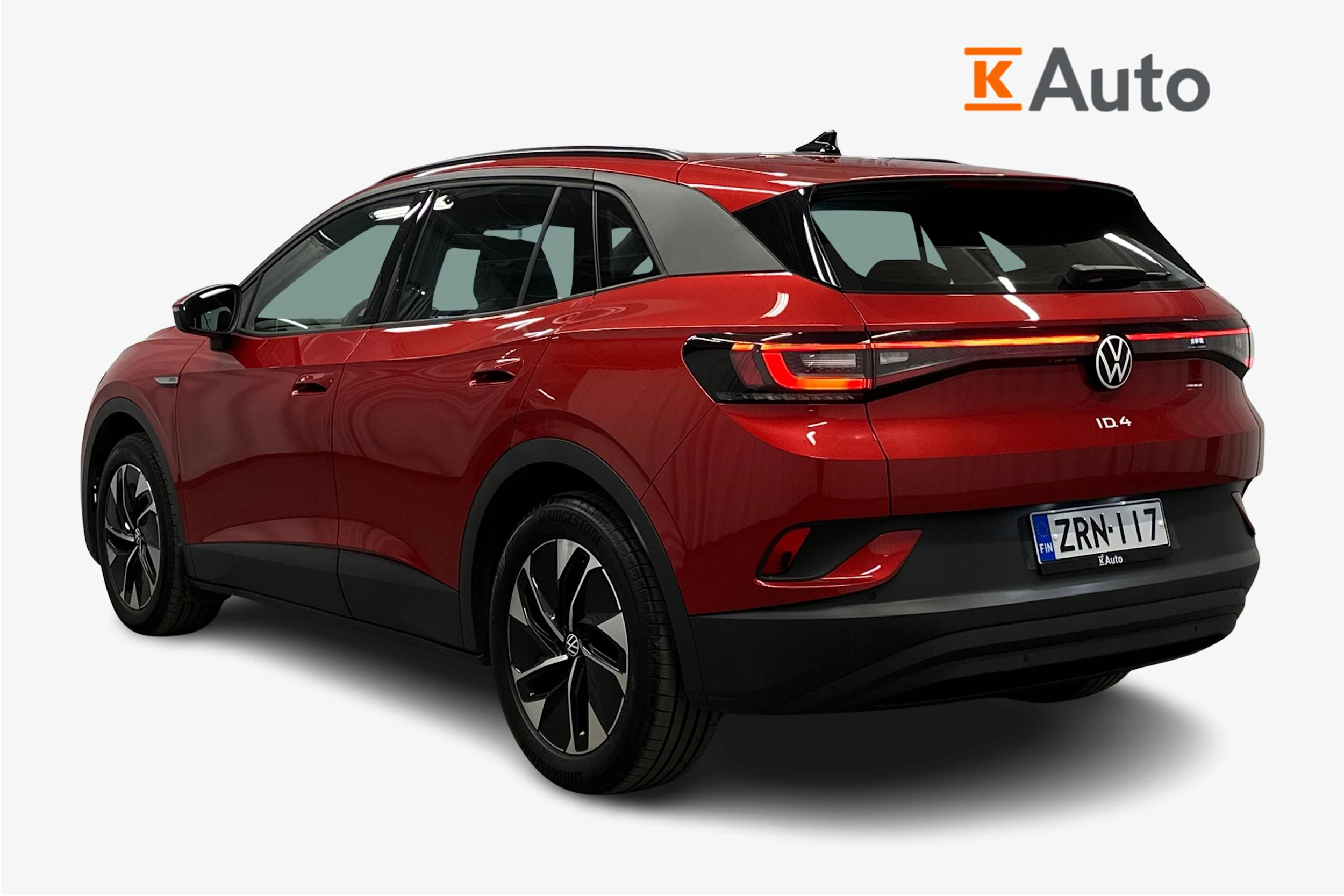 punainen Volkswagen ID.4 2023 kuva 3.