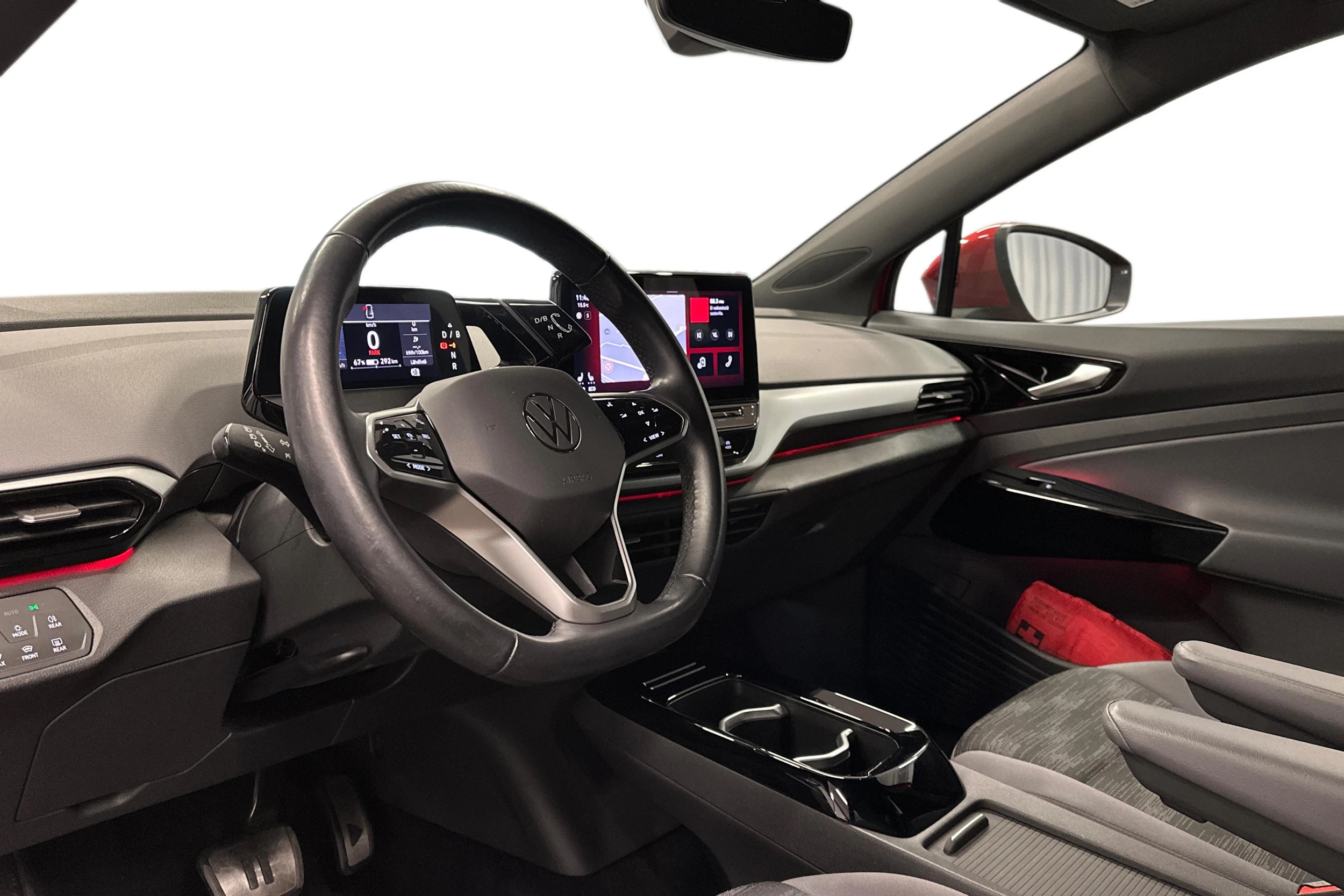 punainen Volkswagen ID.4 2023 kuva 8.