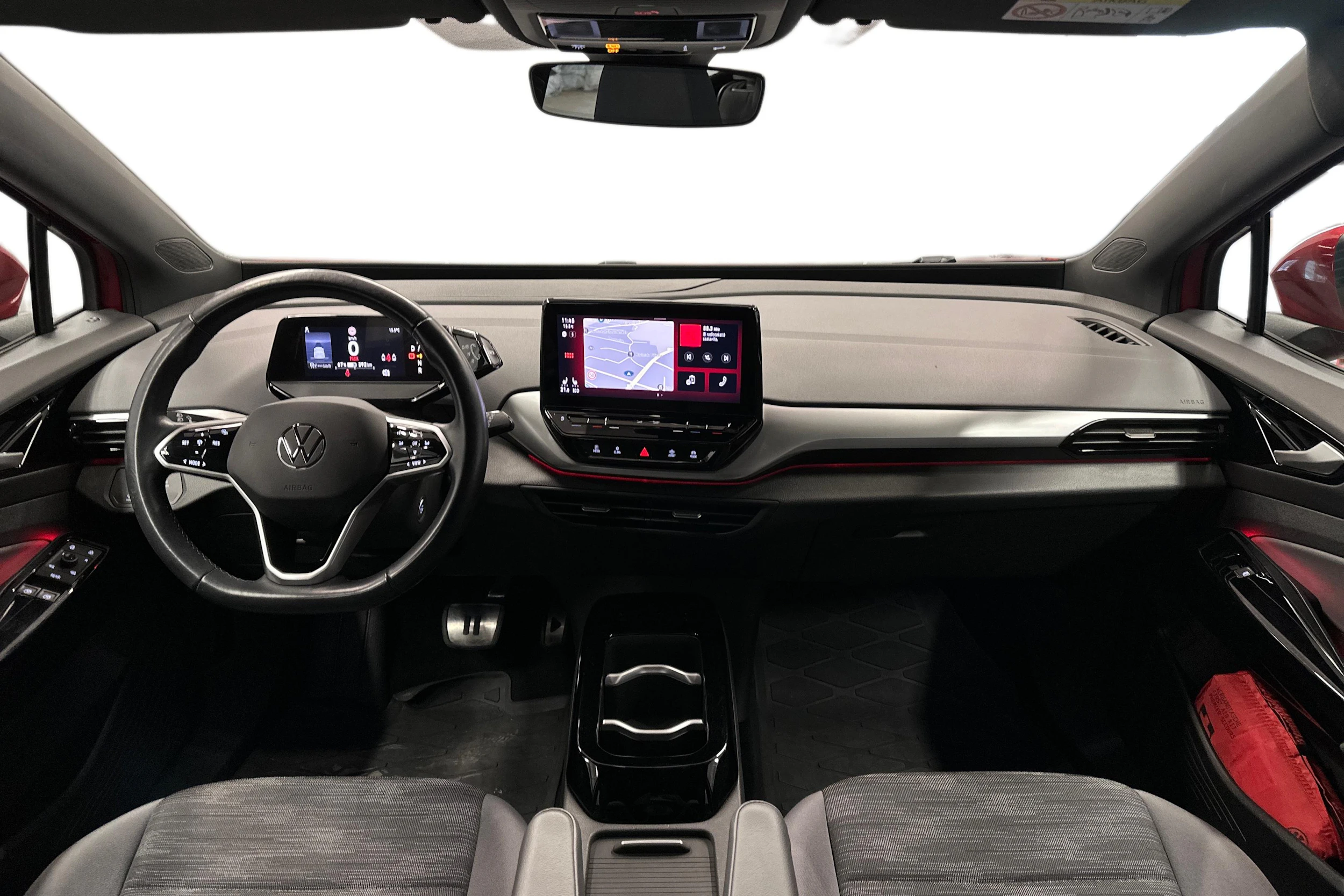 punainen Volkswagen ID.4 2023 kuva 9.