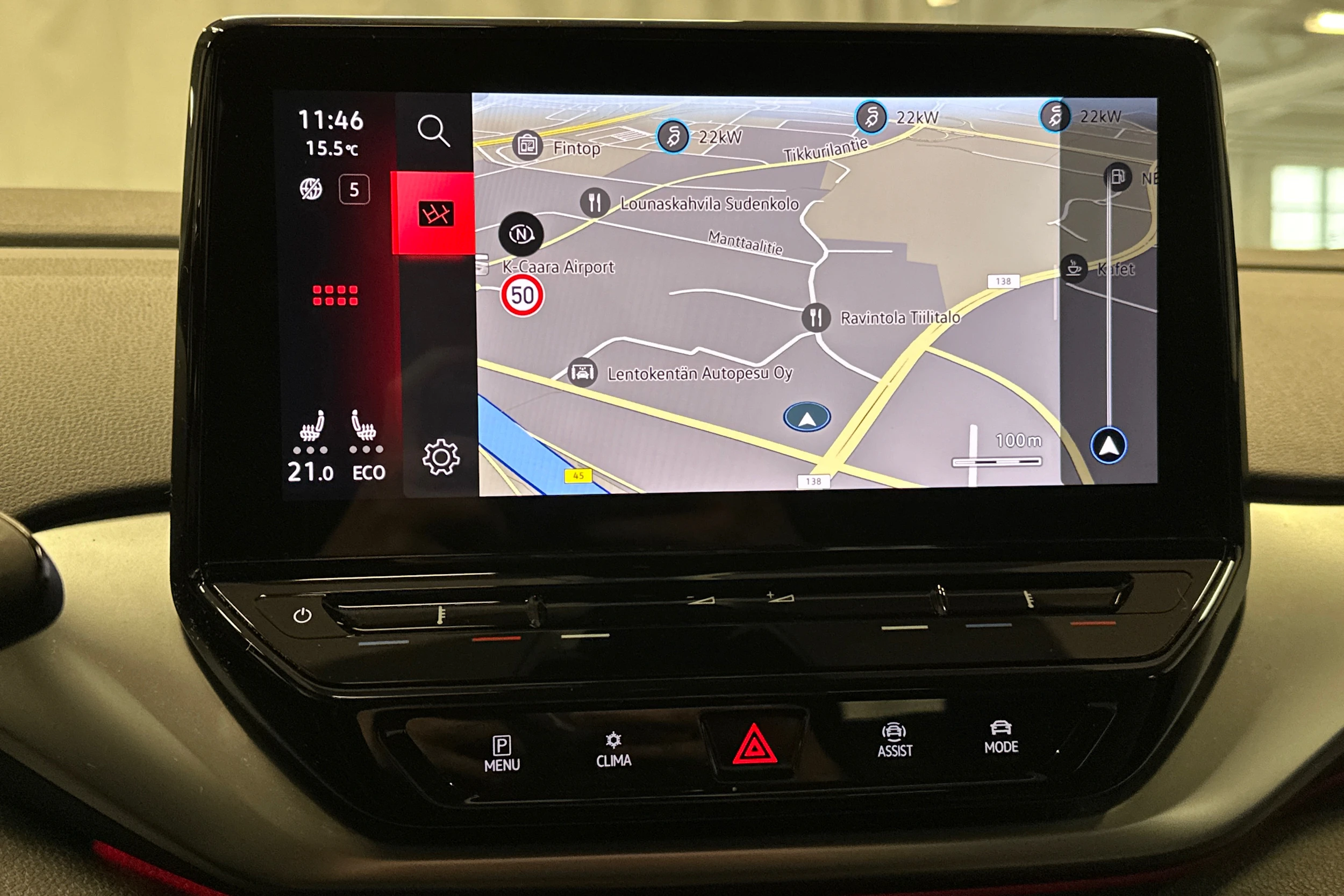 punainen Volkswagen ID.4 2023 kuva 22.