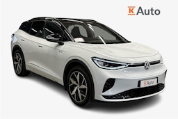 valkoinen Volkswagen ID.4 2024 kuva 1.