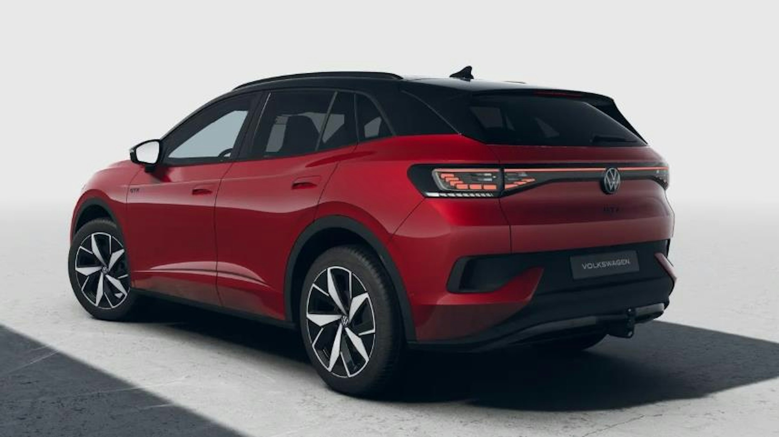 punainen Volkswagen ID.4 2024 kuva 3.