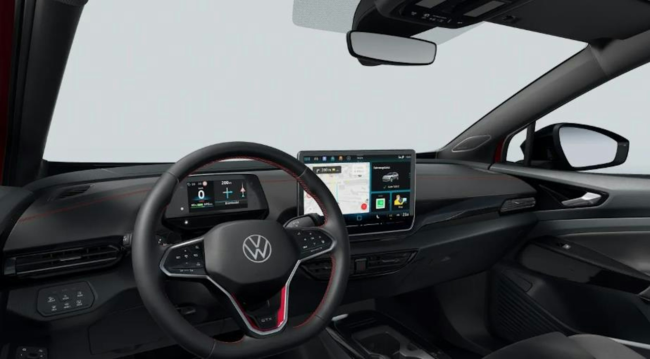 punainen Volkswagen ID.4 2024 kuva 6.