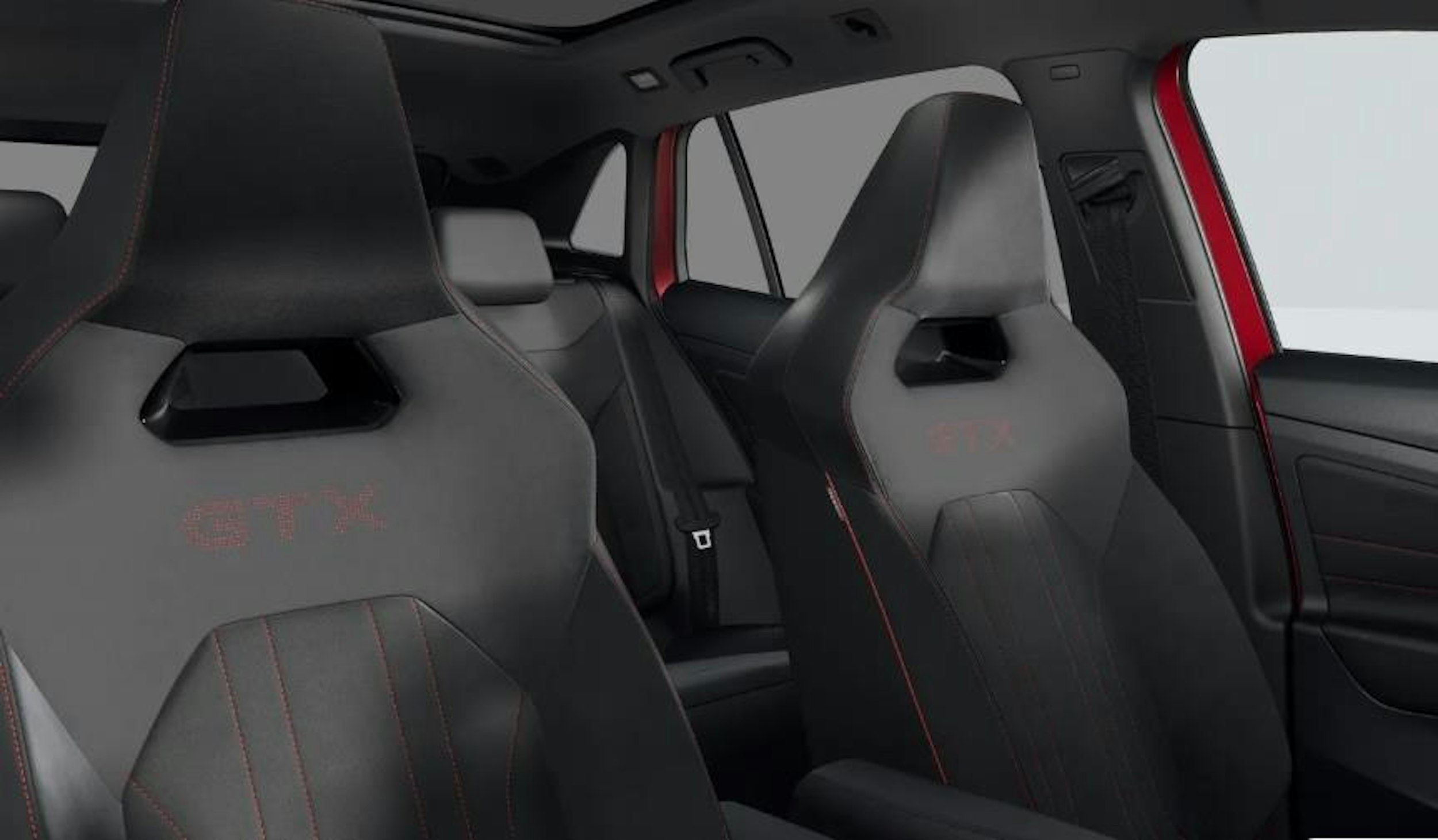 punainen Volkswagen ID.4 2024 kuva 7.