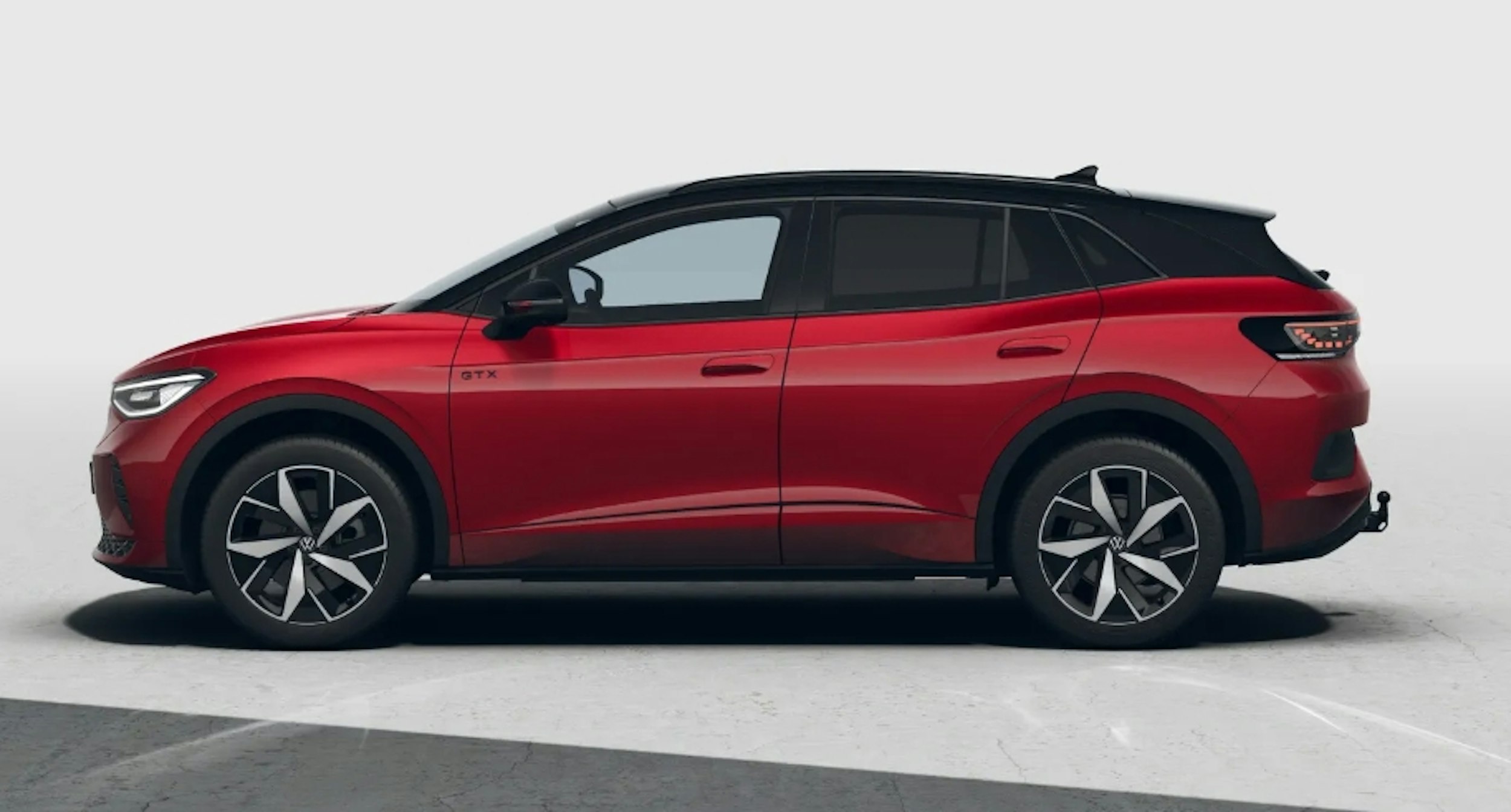 punainen Volkswagen ID.4 2024 kuva 2.