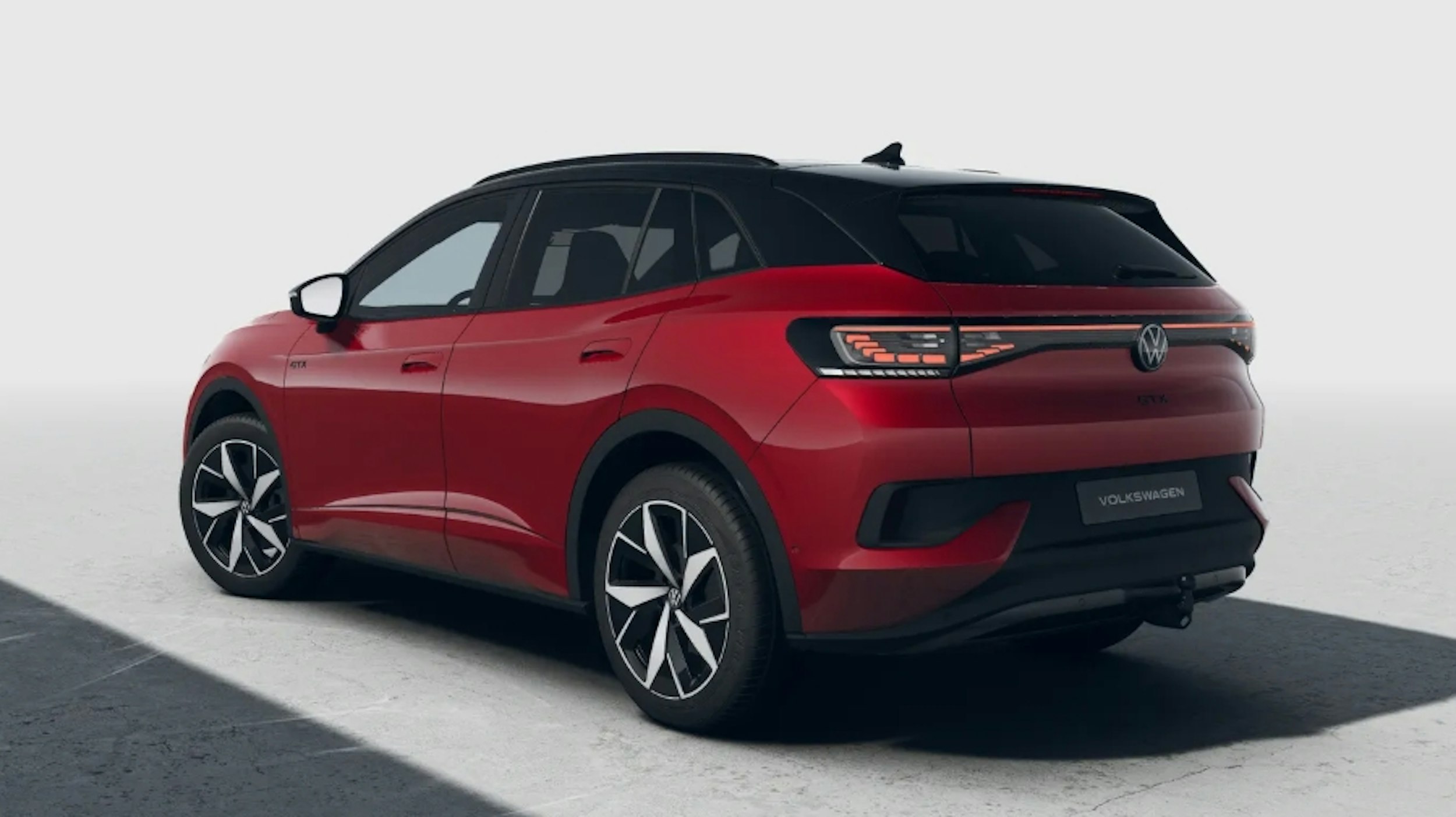 punainen Volkswagen ID.4 2024 kuva 3.