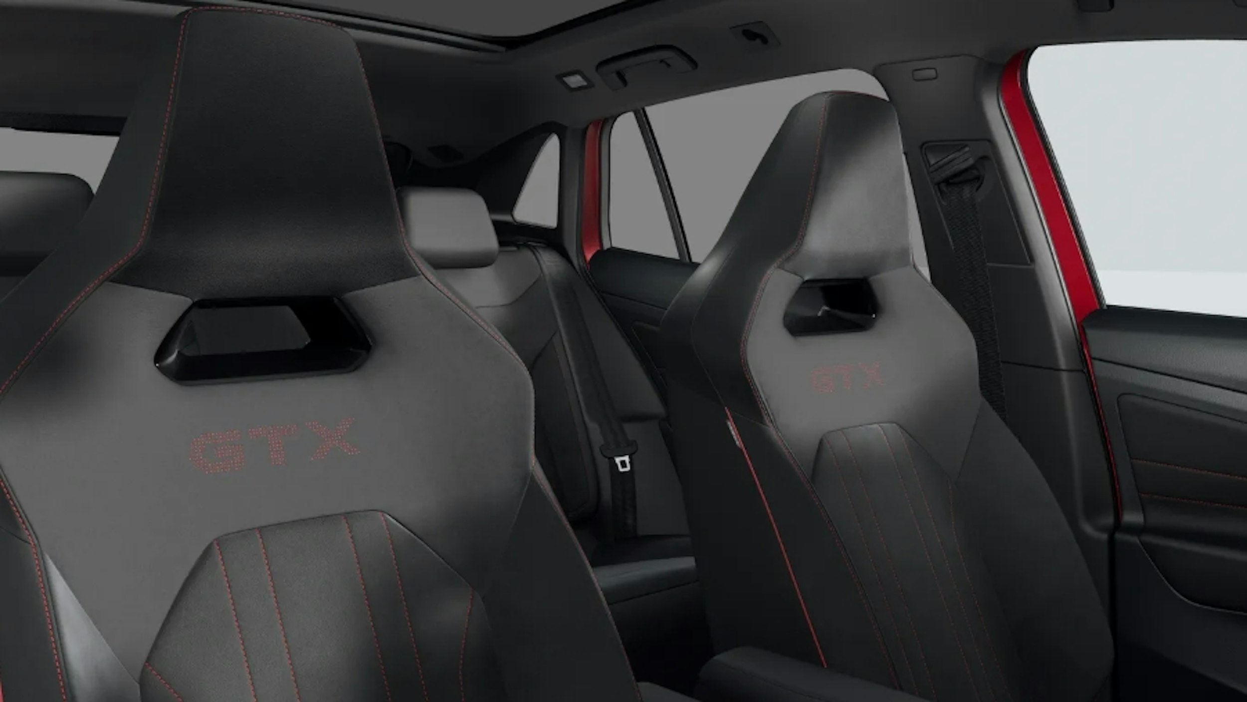 punainen Volkswagen ID.4 2024 kuva 6.