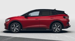 punainen Volkswagen ID.4 2024 kuva 2.