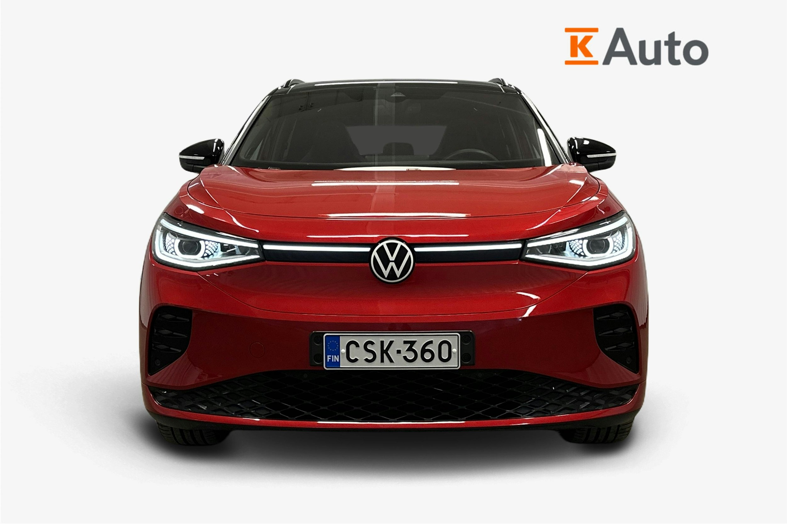 punainen Volkswagen ID.4 2024 kuva 8.