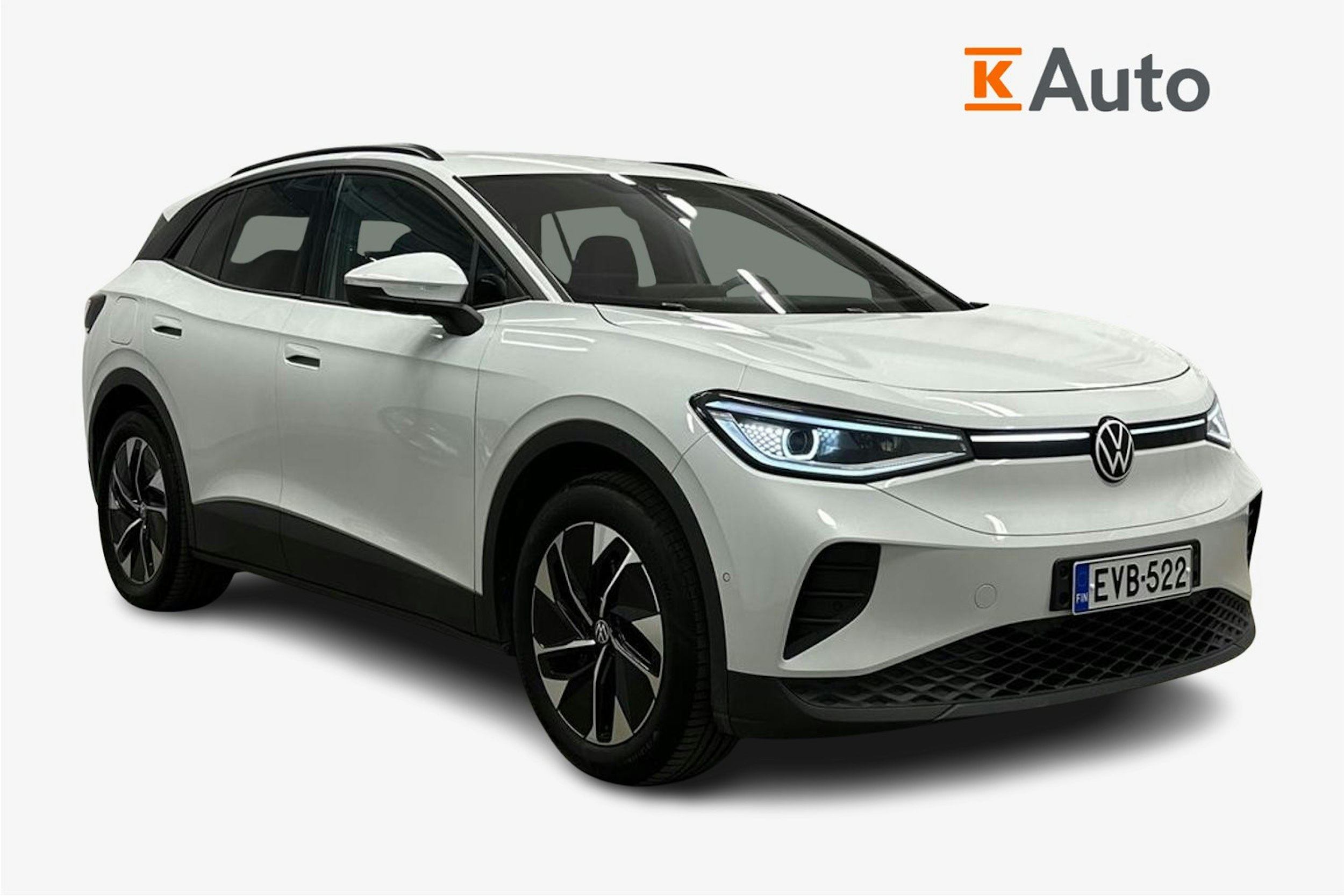 valkoinen Volkswagen ID.4 2024 kuva 1.