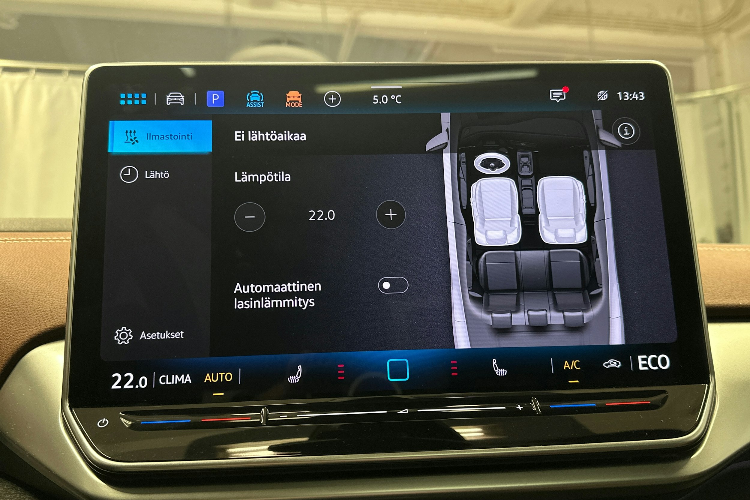 sininen Volkswagen ID.4 2024 kuva 26.