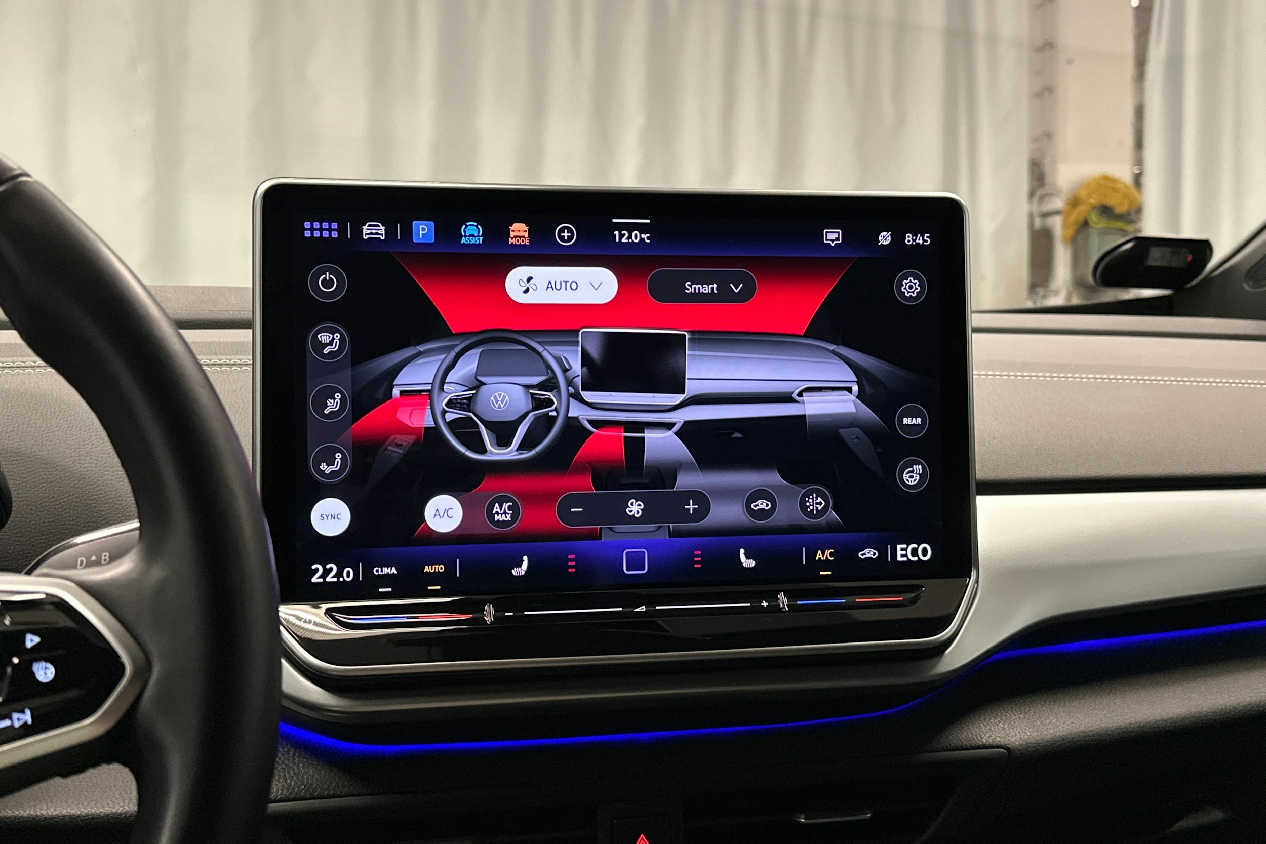 sininen Volkswagen ID.4 2024 kuva 26.