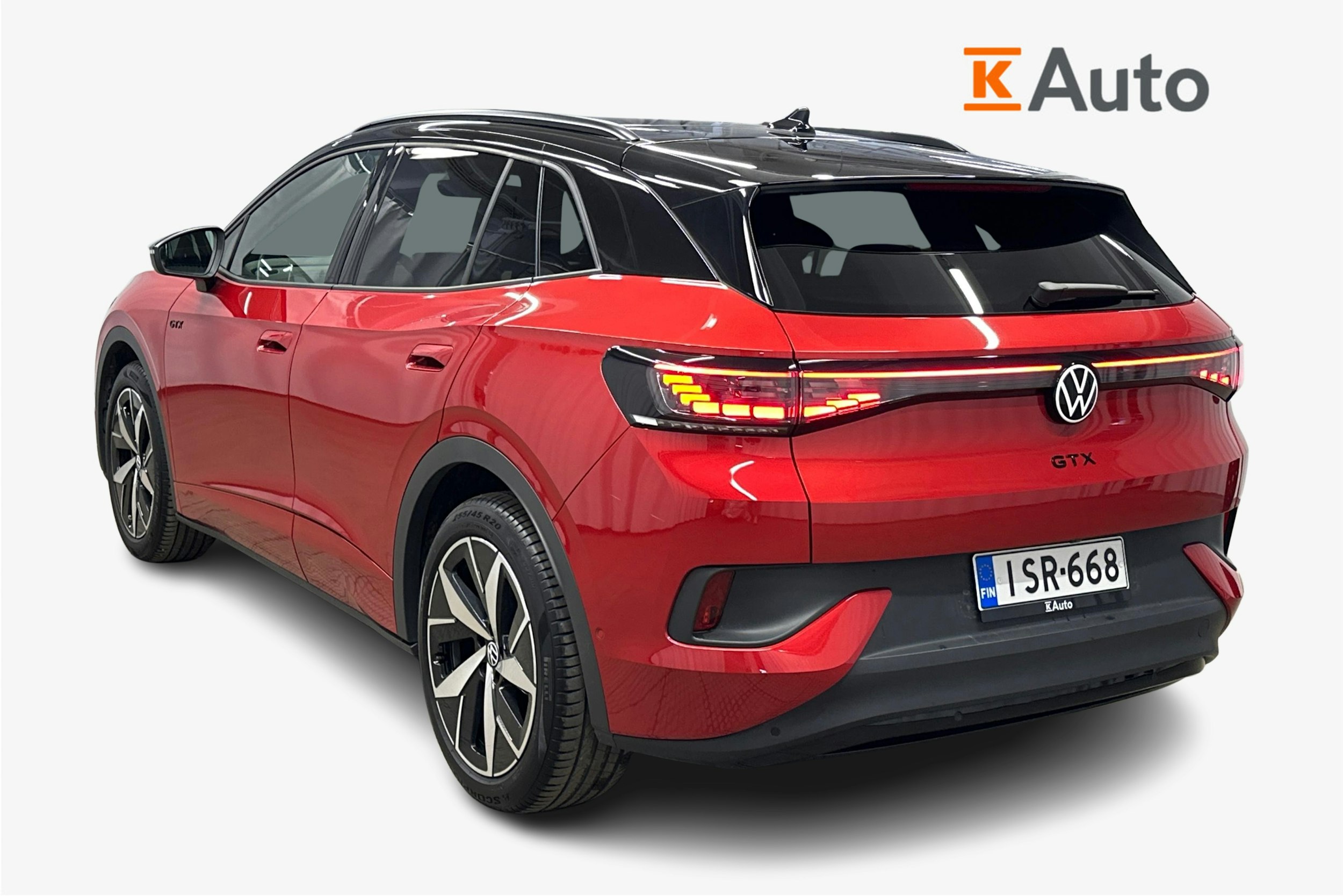 punainen Volkswagen ID.4 2024 kuva 2.