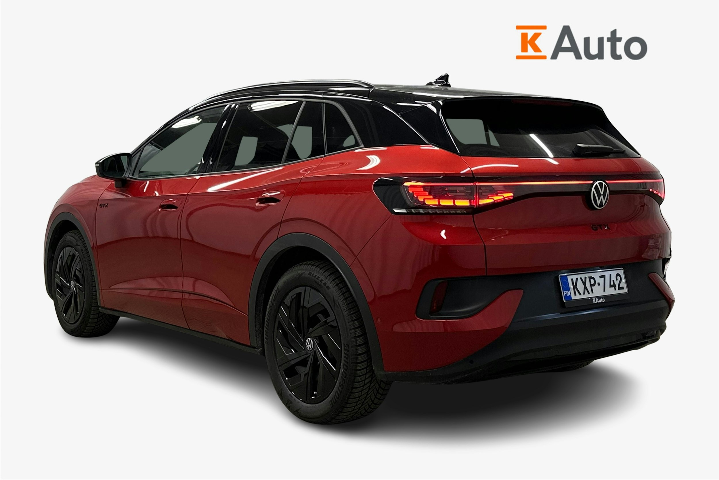 punainen Volkswagen ID.4 2024 kuva 2.