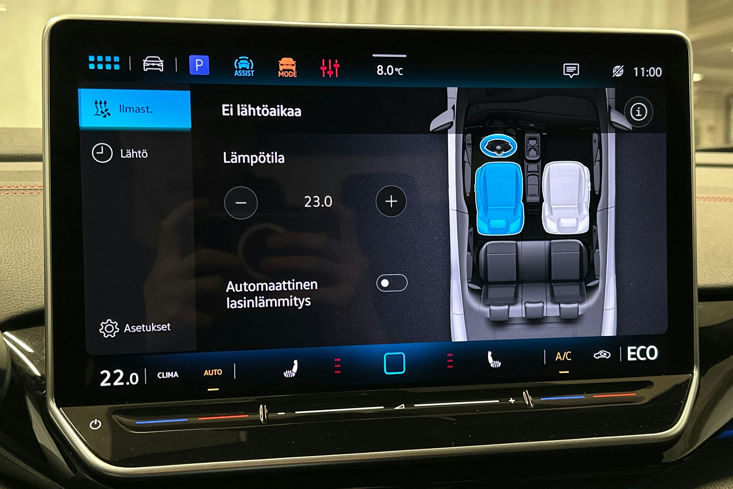 punainen Volkswagen ID.4 2024 kuva 29.