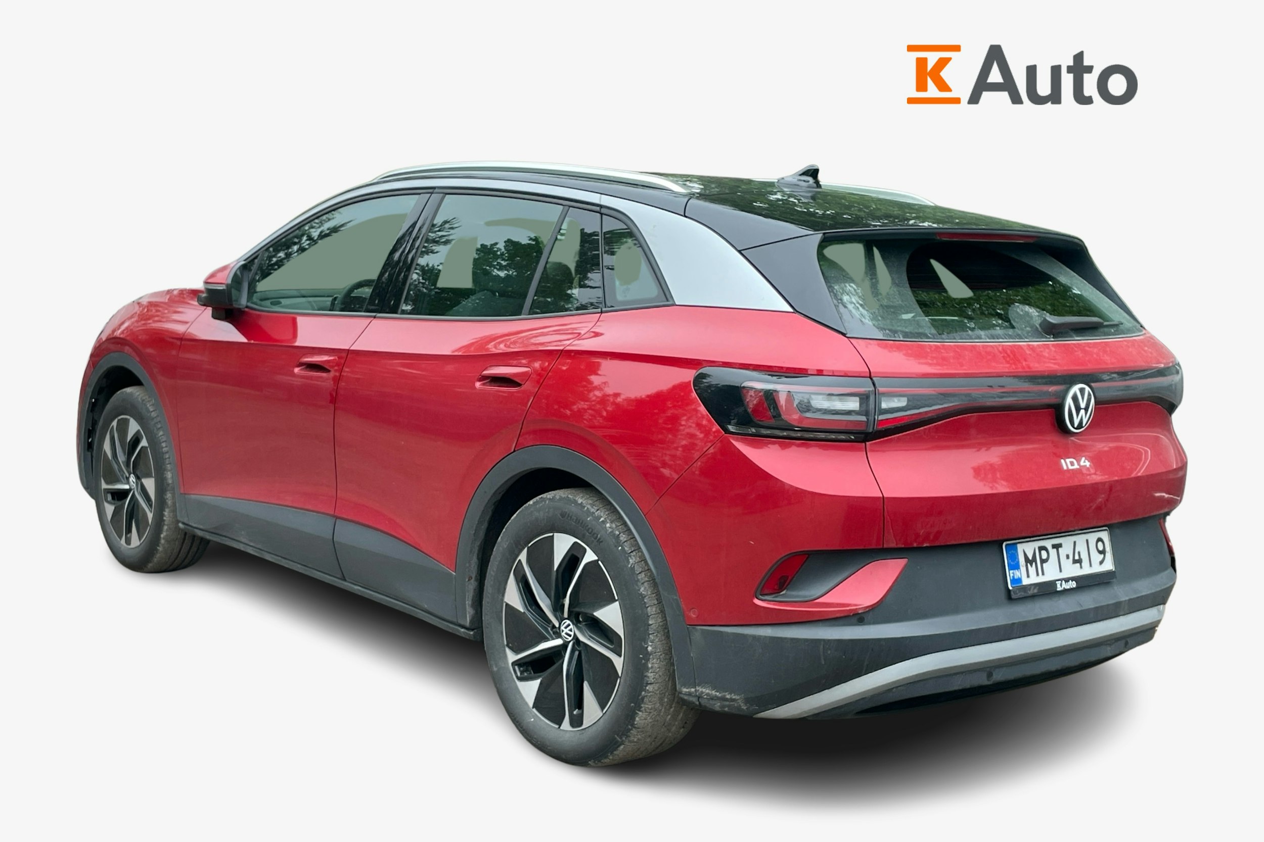 punainen Volkswagen ID.4 2024 kuva 2.