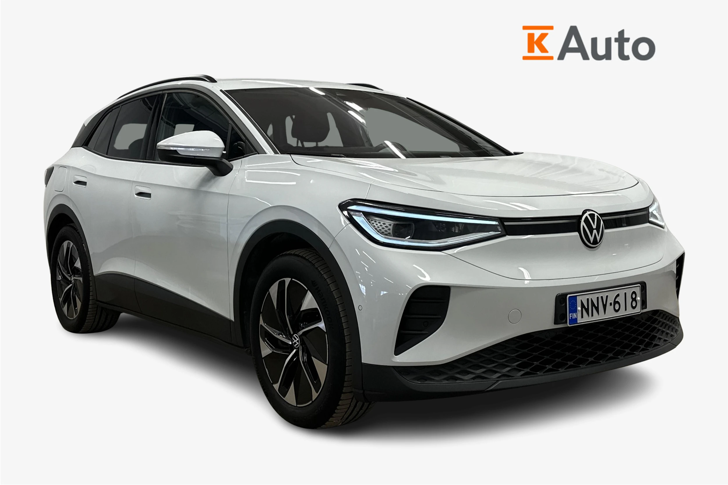 valkoinen Volkswagen ID.4 2024 kuva 1.