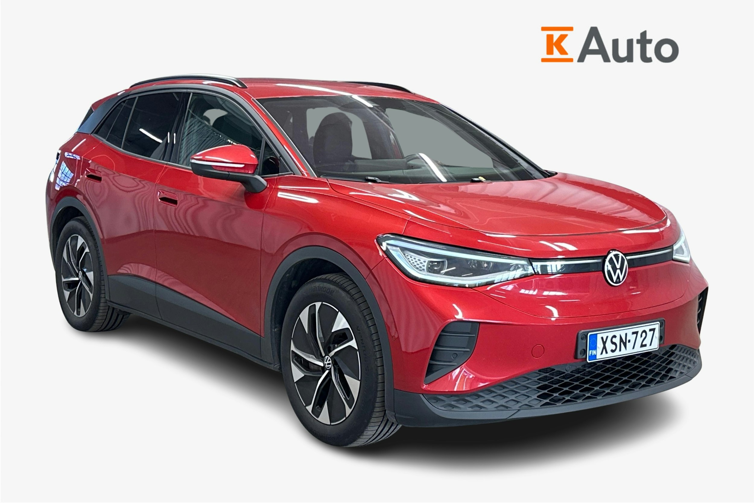 punainen Volkswagen ID.4 2024 kuva 1.