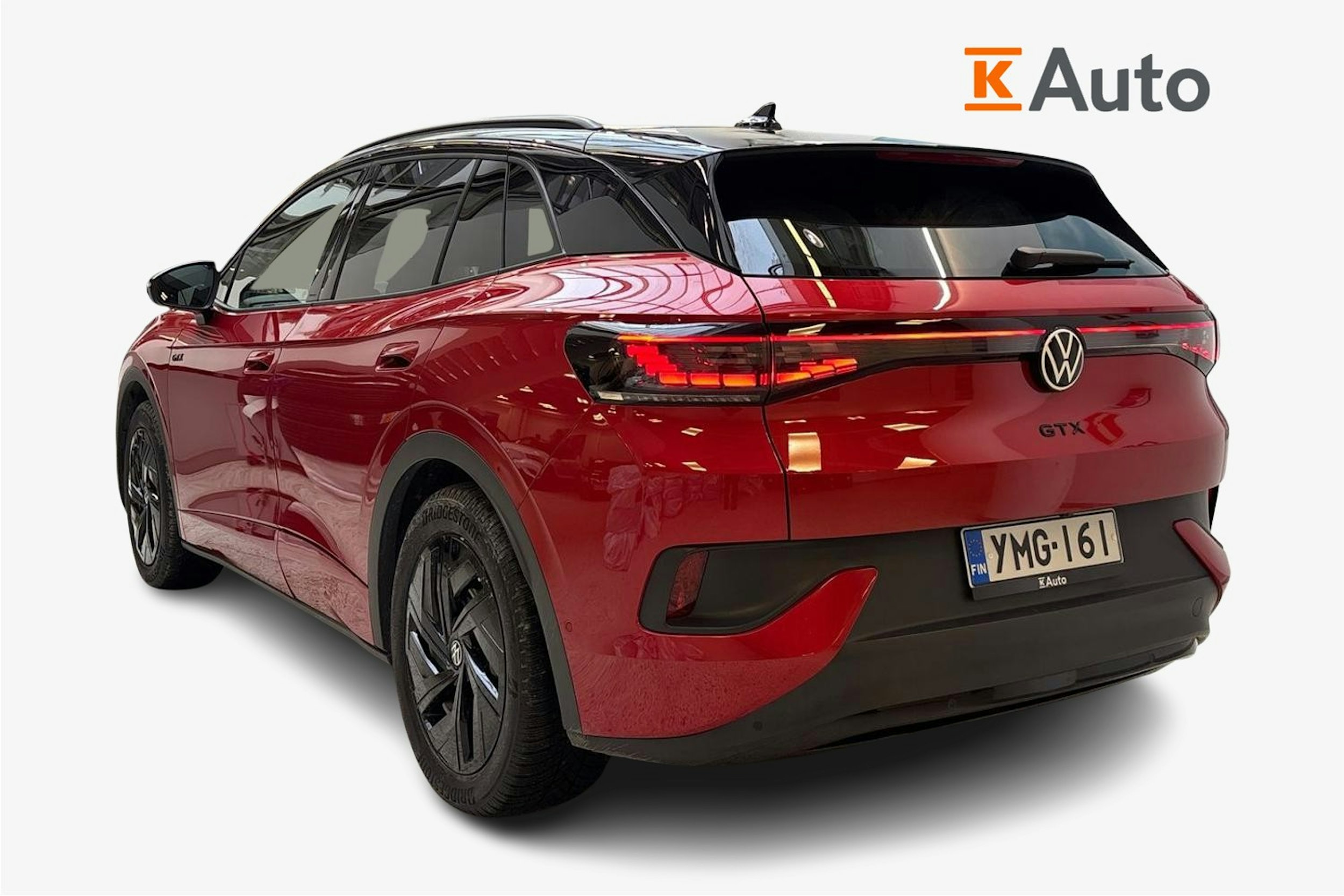 punainen Volkswagen ID.4 2024 kuva 2.