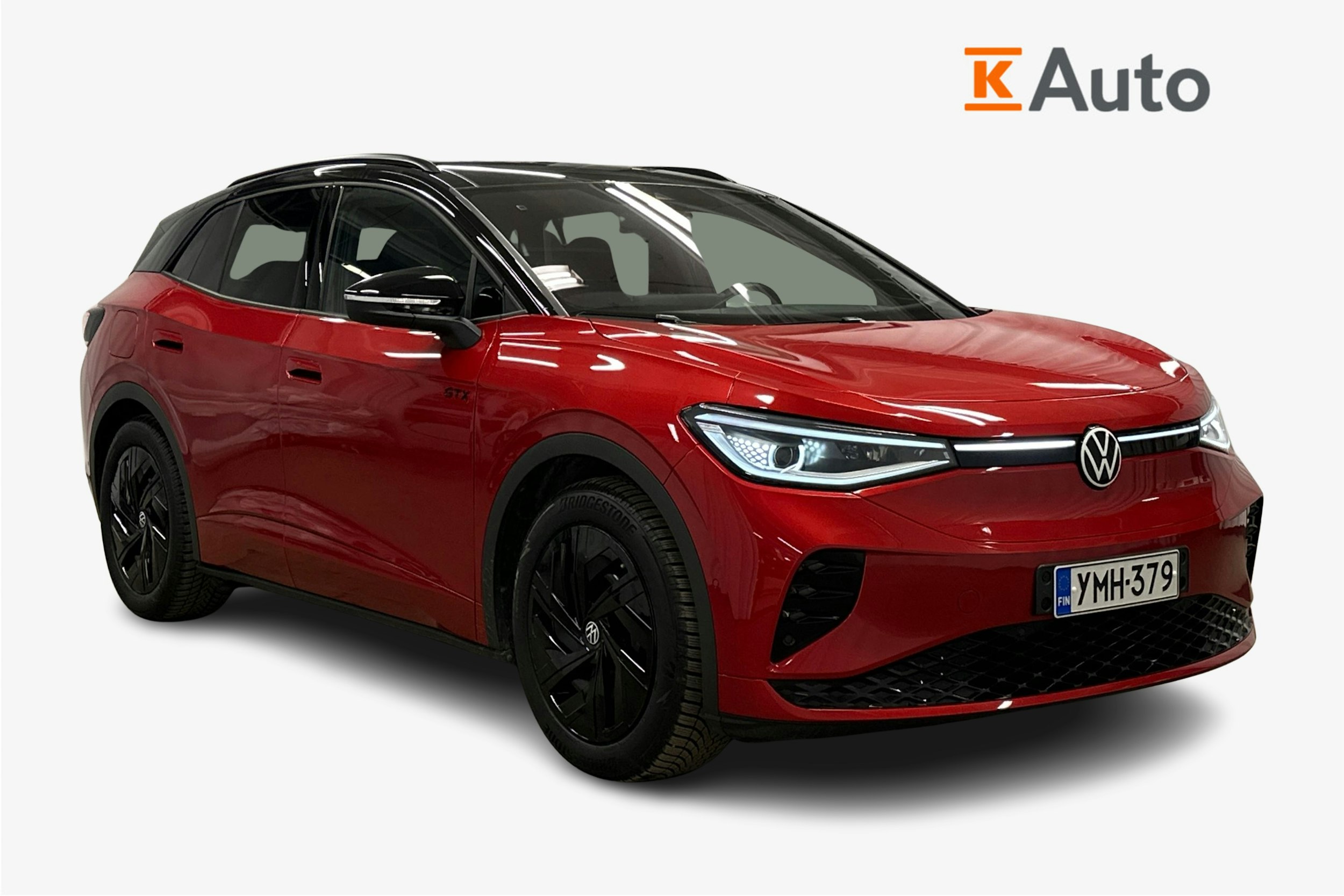 punainen Volkswagen ID.4 2024 kuva 1.