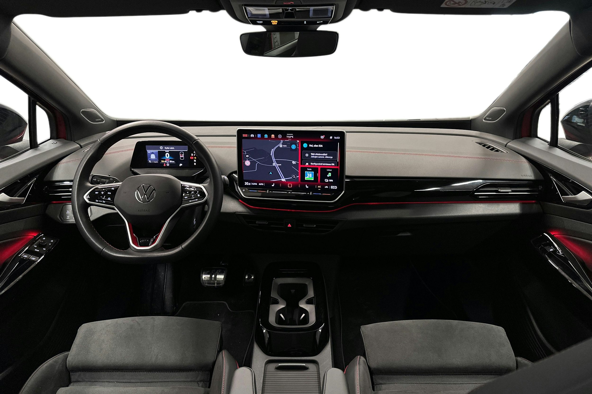 punainen Volkswagen ID.4 2024 kuva 7.