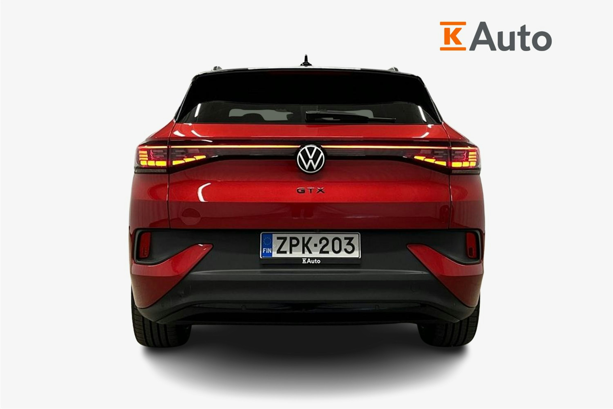punainen Volkswagen ID.4 2024 kuva 3.
