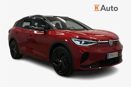 punainen Volkswagen ID.4 2024 kuva 1.
