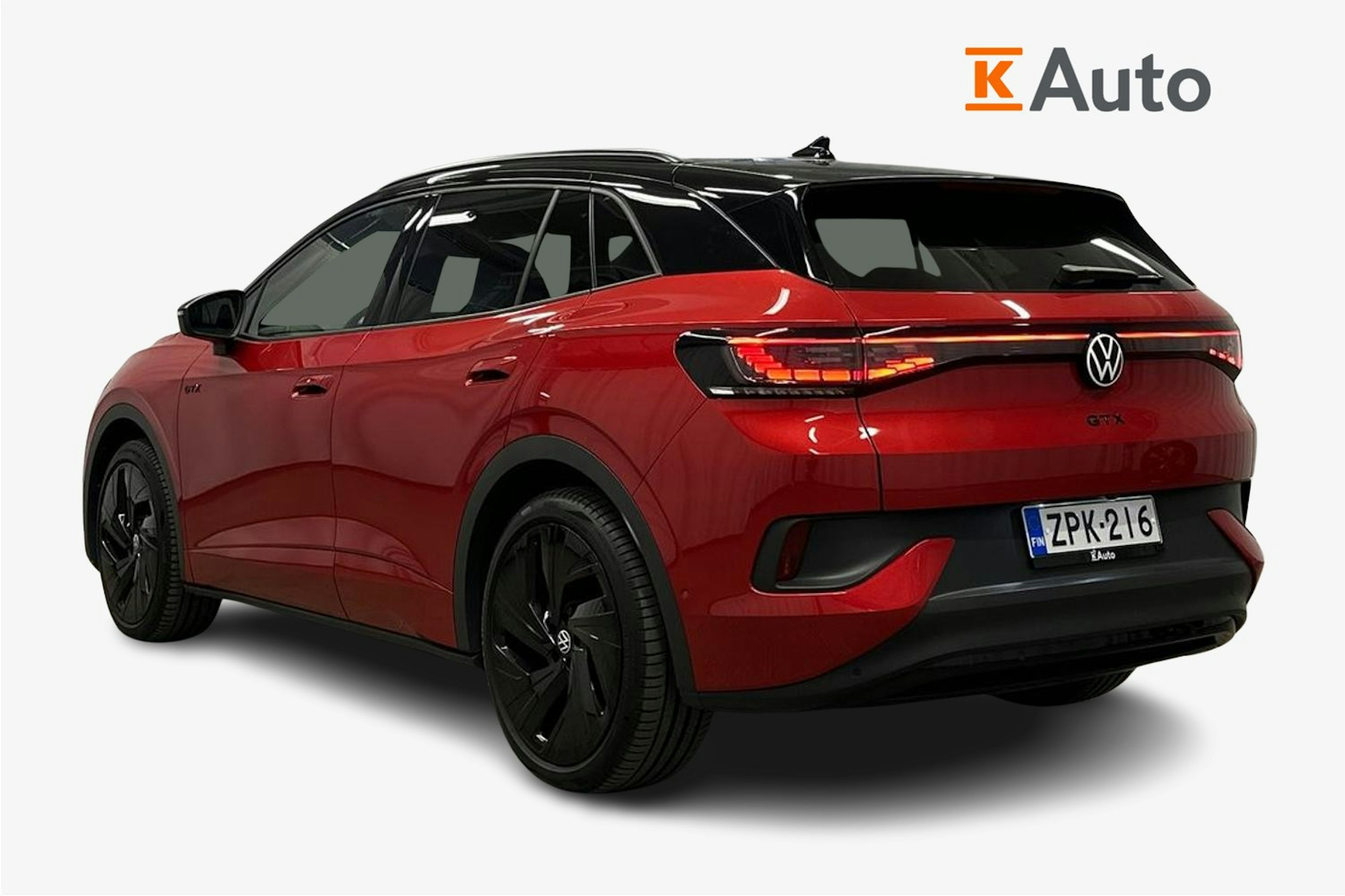 punainen Volkswagen ID.4 2024 kuva 2.