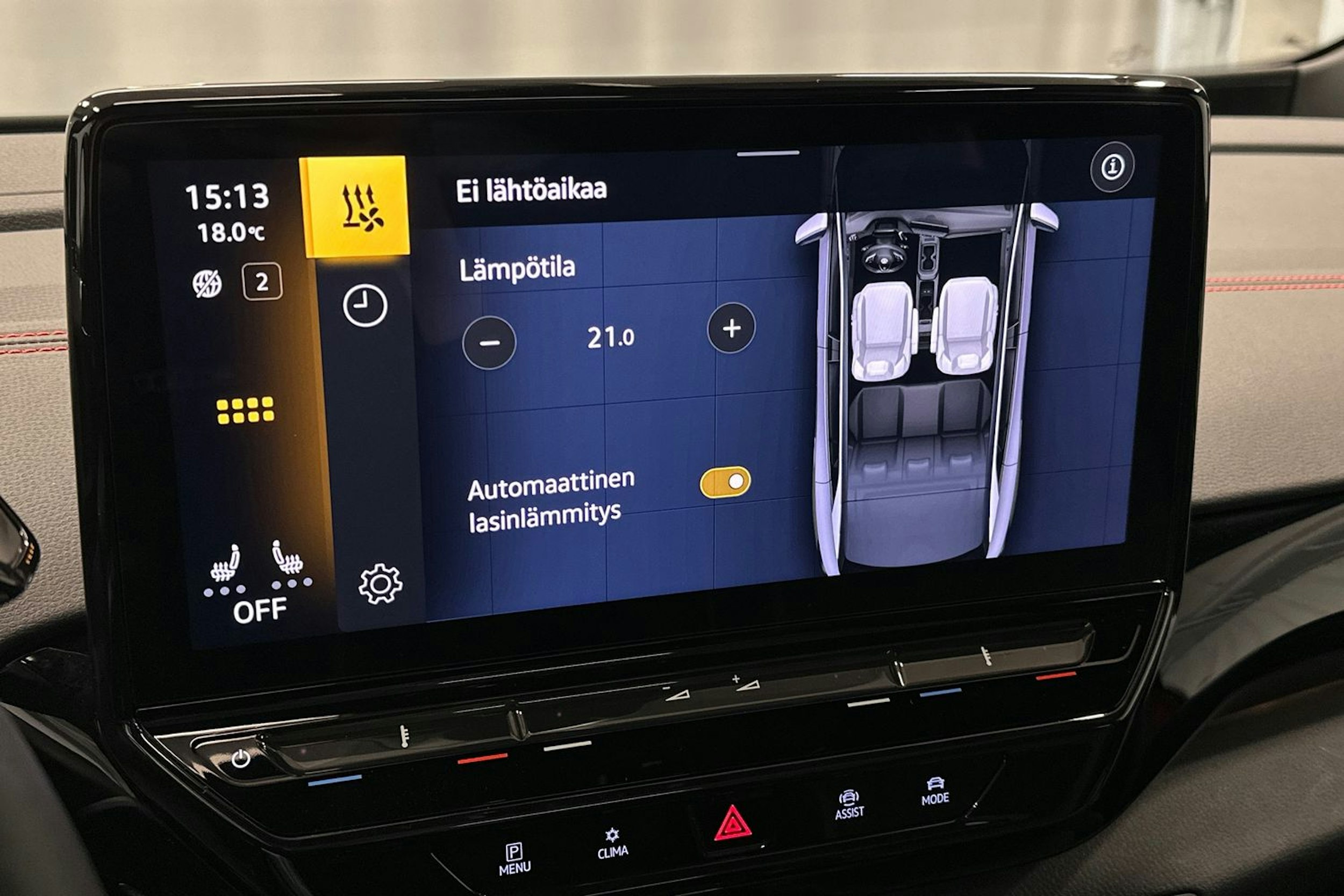 punainen Volkswagen ID.4 2024 kuva 28.
